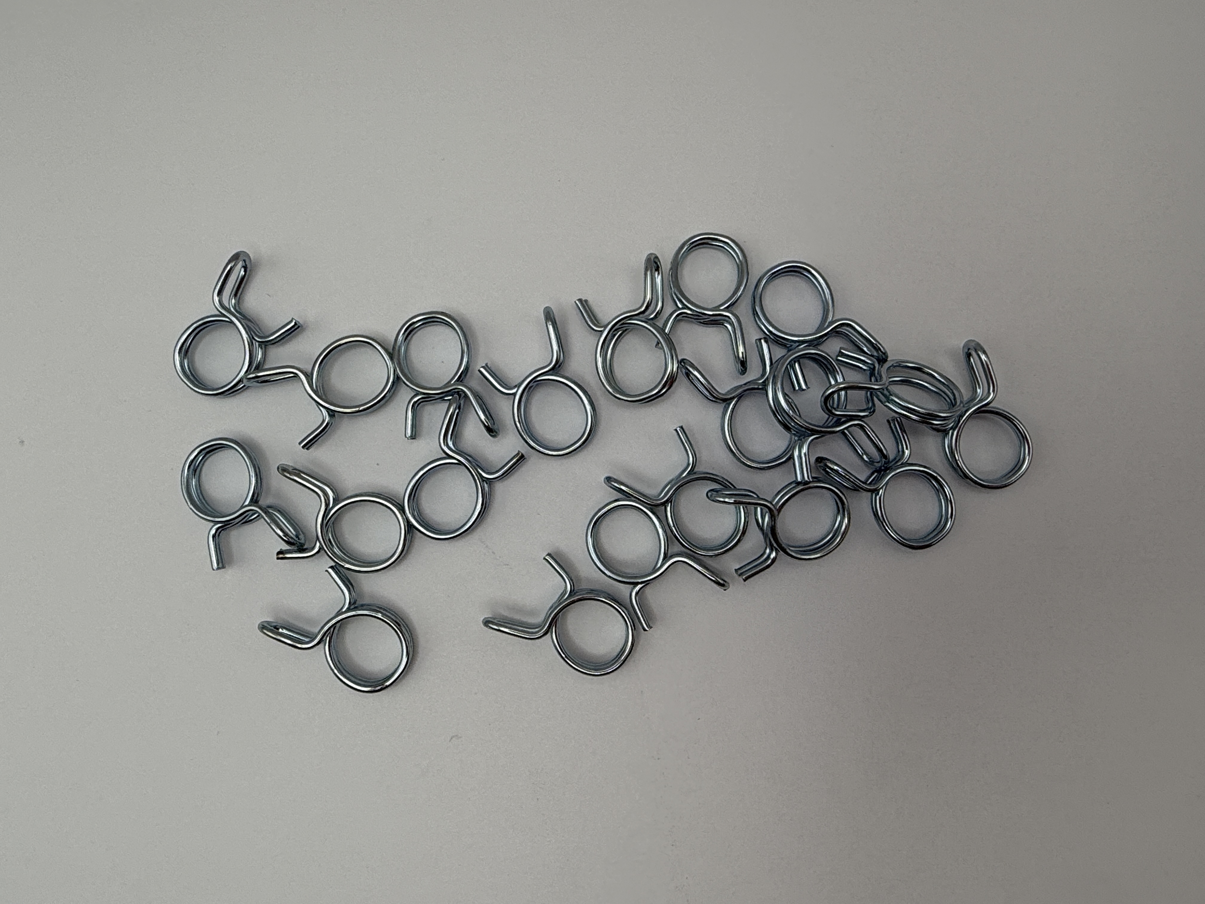 Mikalor Petrol Pipe Clips 12mm Double Wire Type