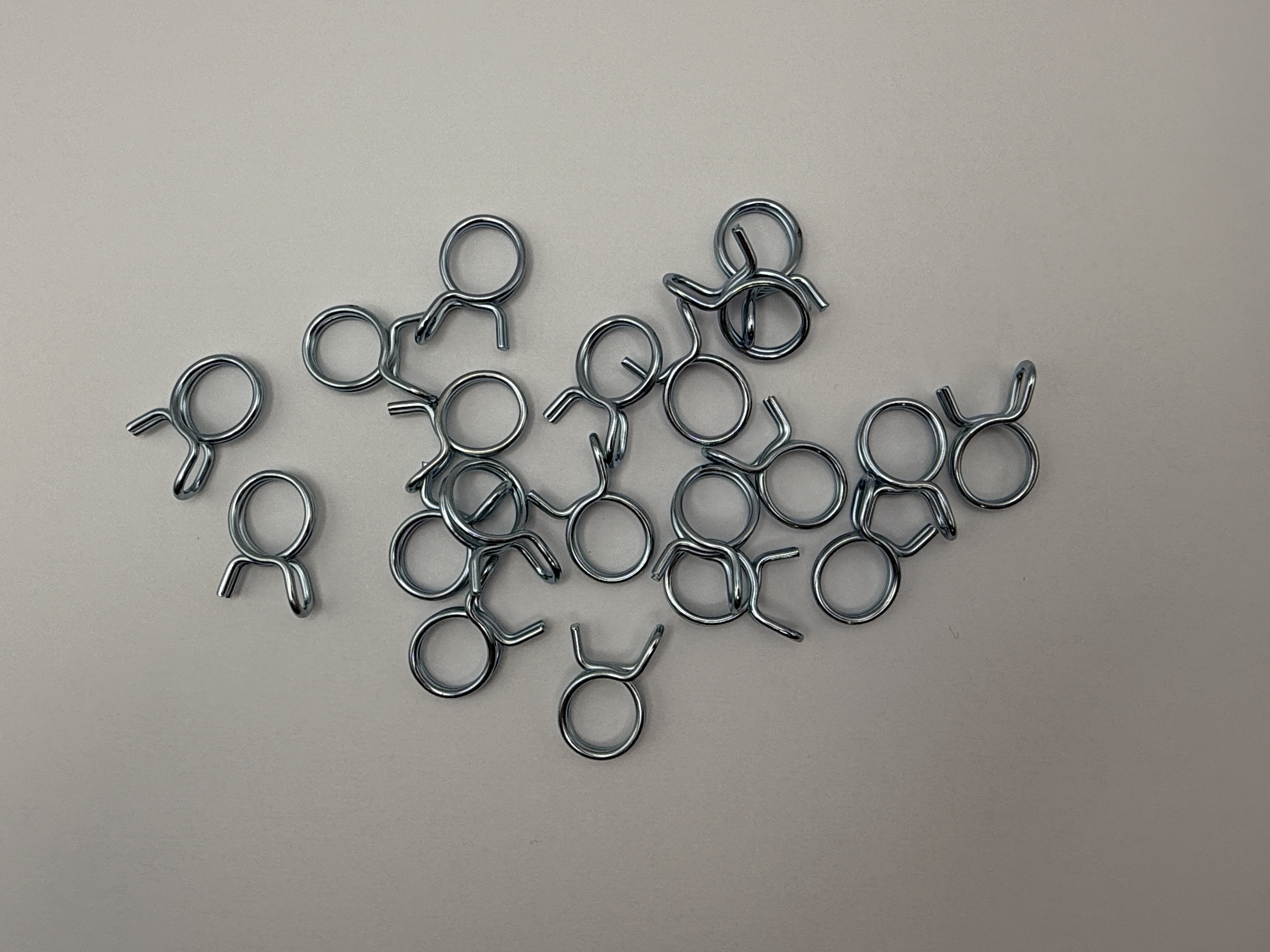Mikalor Petrol Pipe Clips 13mm Double Wire Type