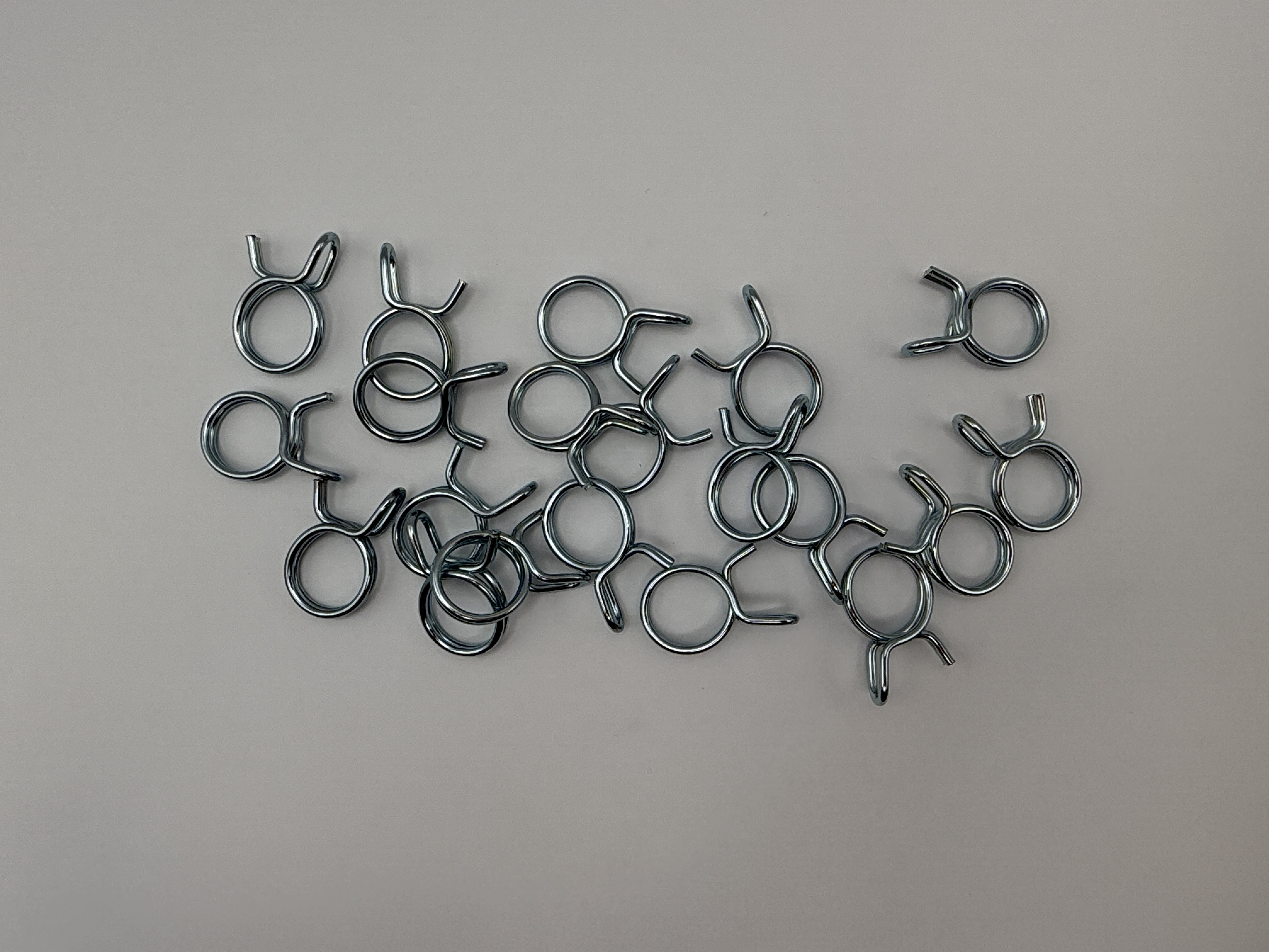 Mikalor Petrol Pipe Clips 14mm Double Wire Type