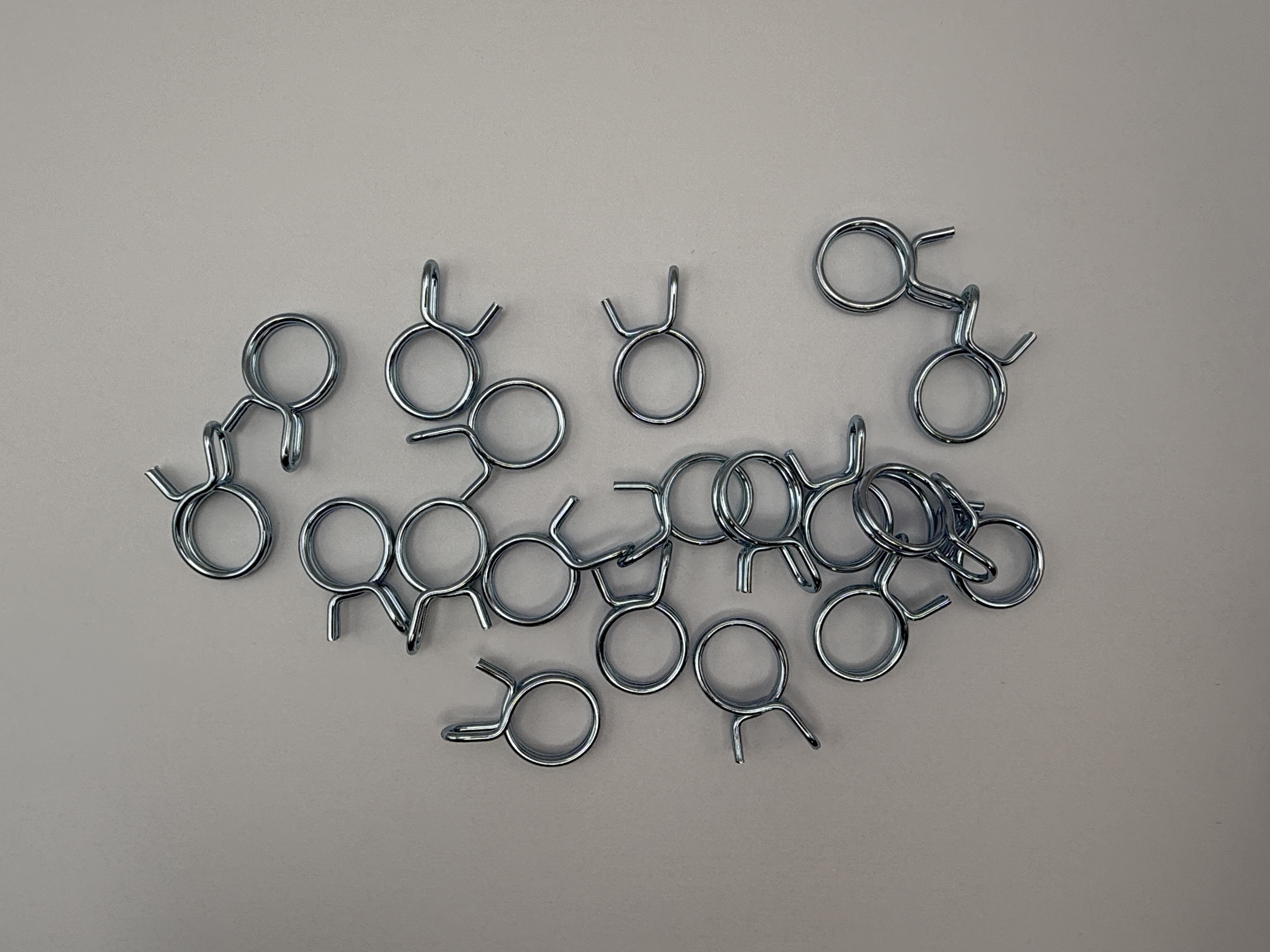 Mikalor Petrol Pipe Clips 16mm Double Wire Type