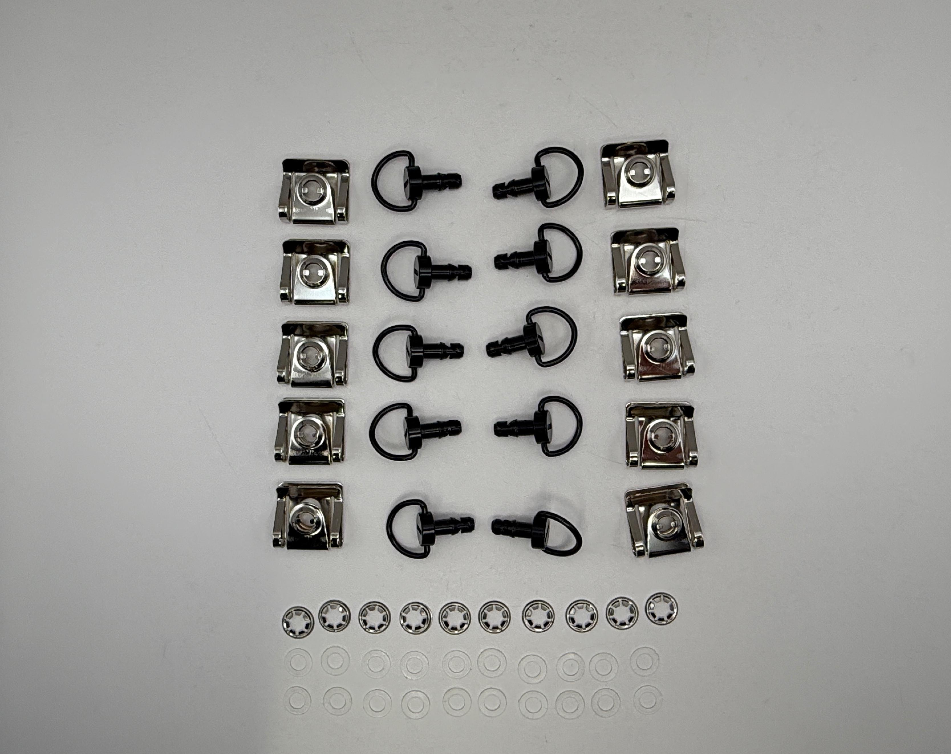 Hendler Fastener Dzus D-Ring Quick Release Made for Racing Black