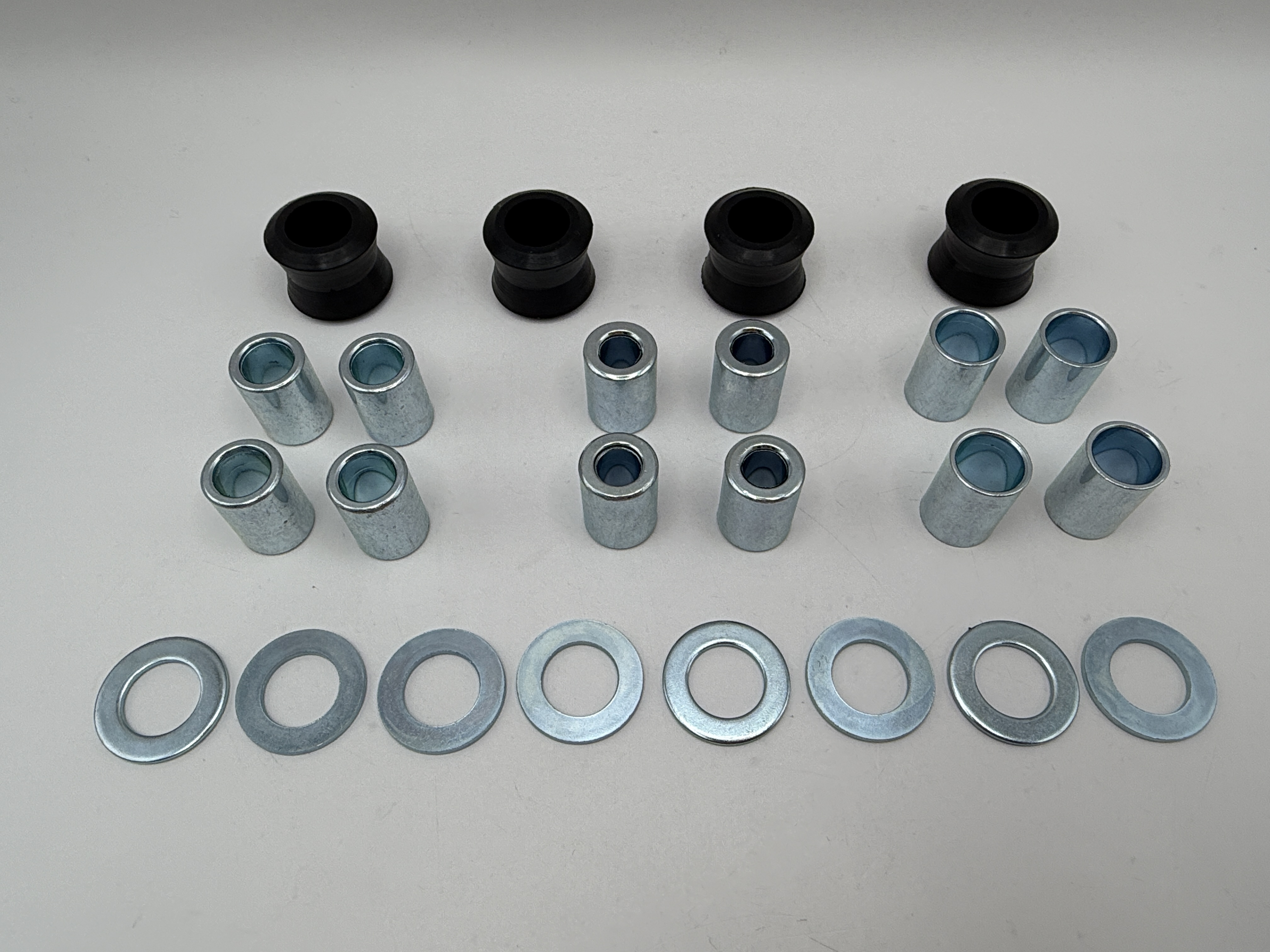 Hendler Shock Bush Kit complete set with rubber & metal spacers