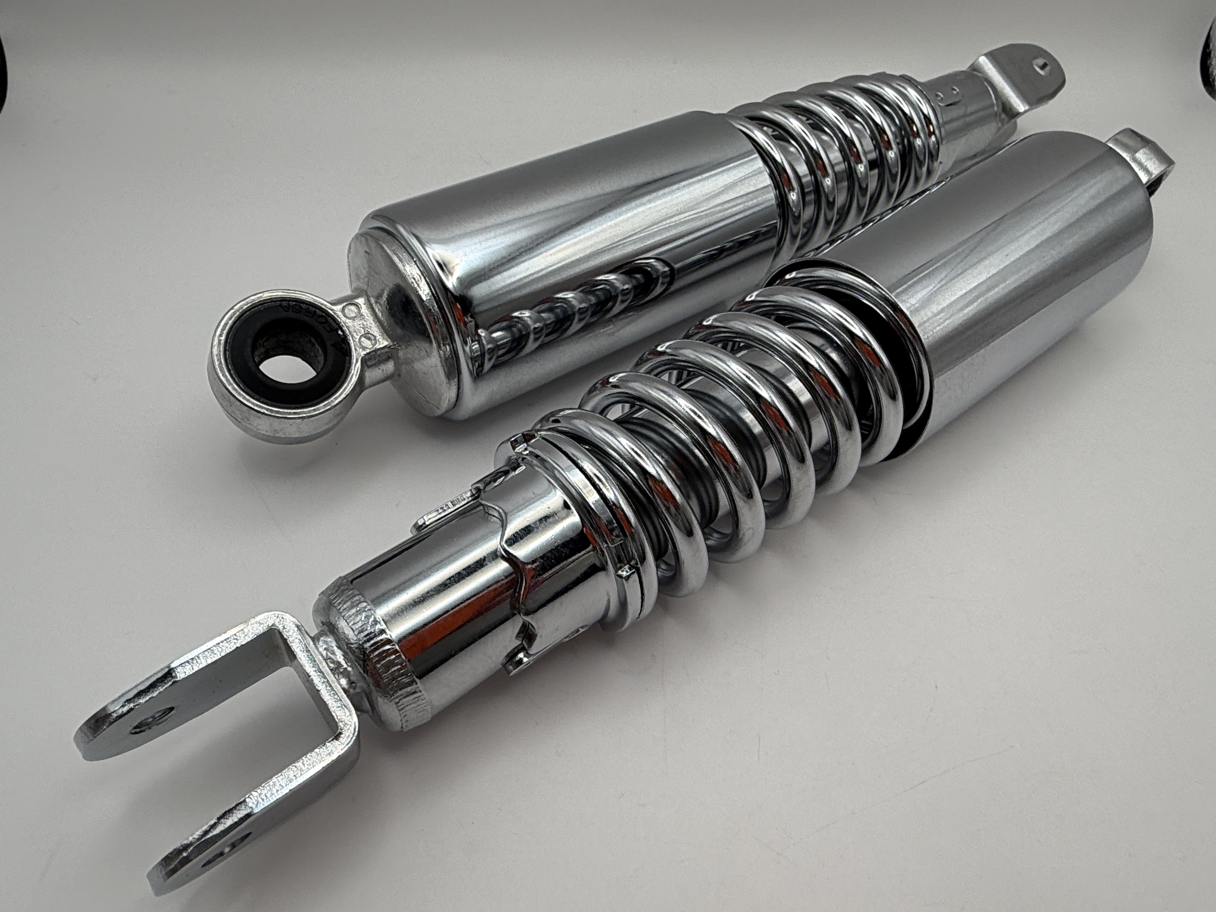 Hendler Shocks 290mm Pin+Fork up to 175cc (All Chrome Covered)