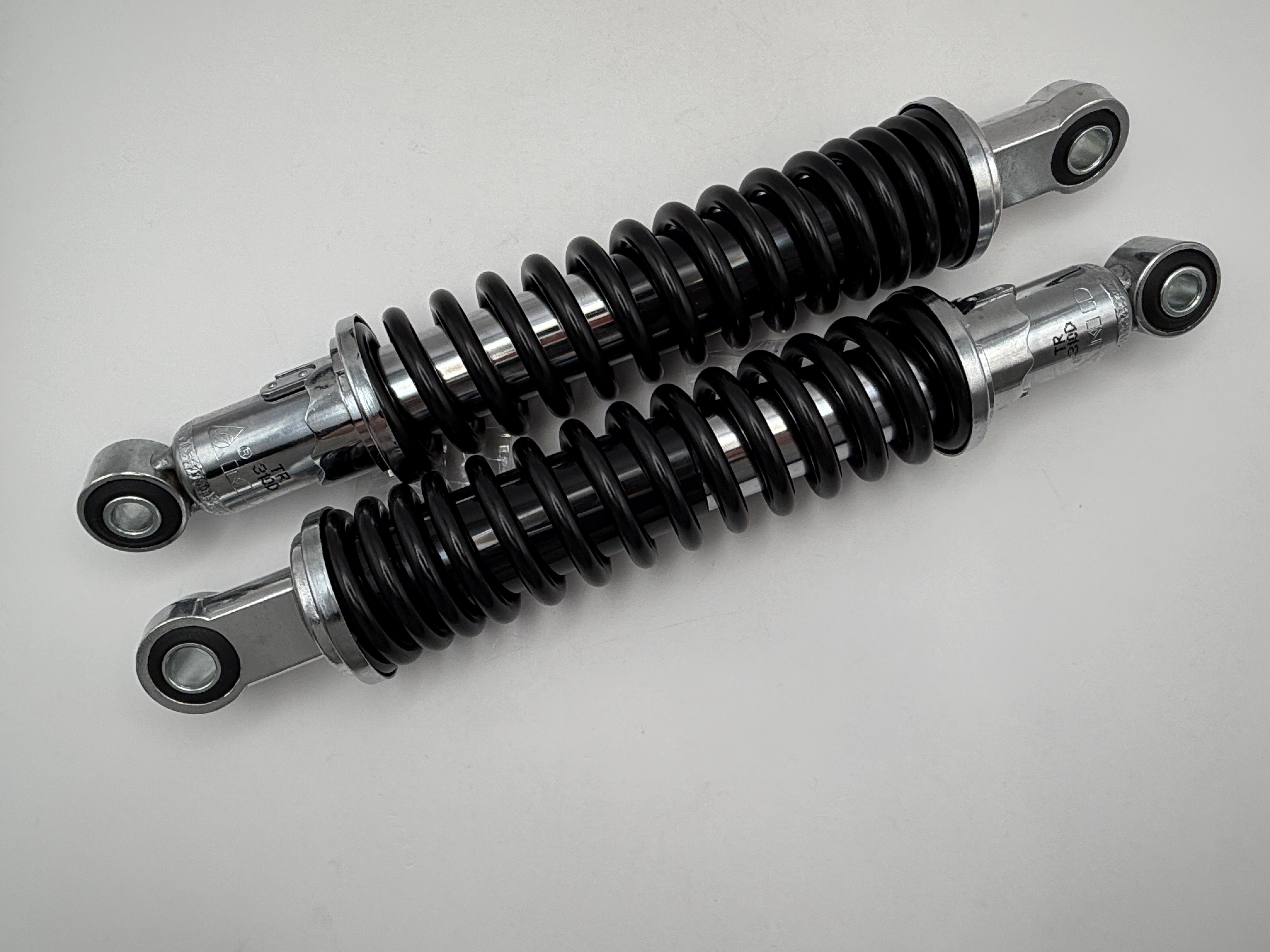 Hendler Shocks 300mm Pin+Pin up to 175cc (Black Springs)