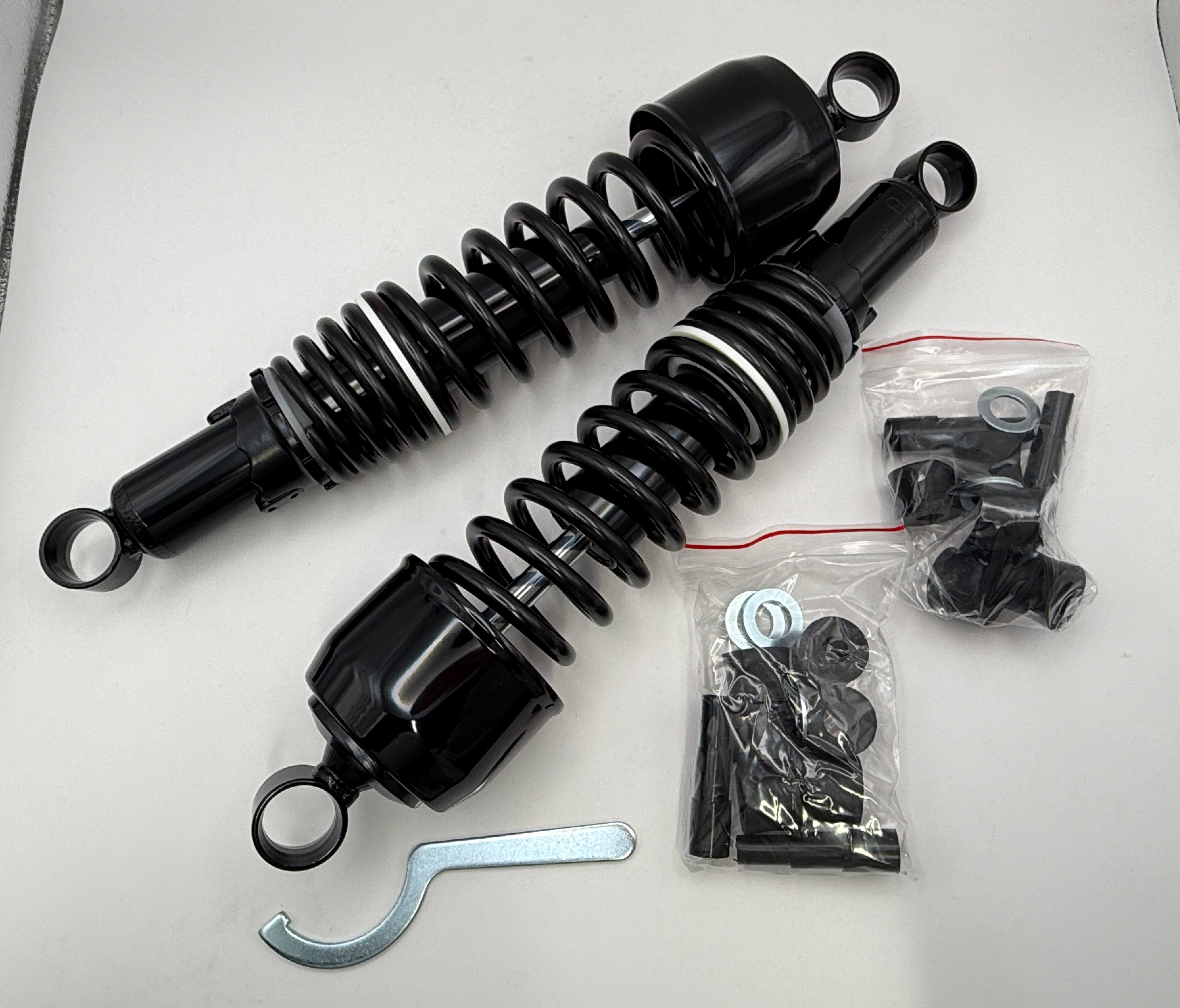 Hendler Shocks 335mm Pin+Pin (All Black) Type 1