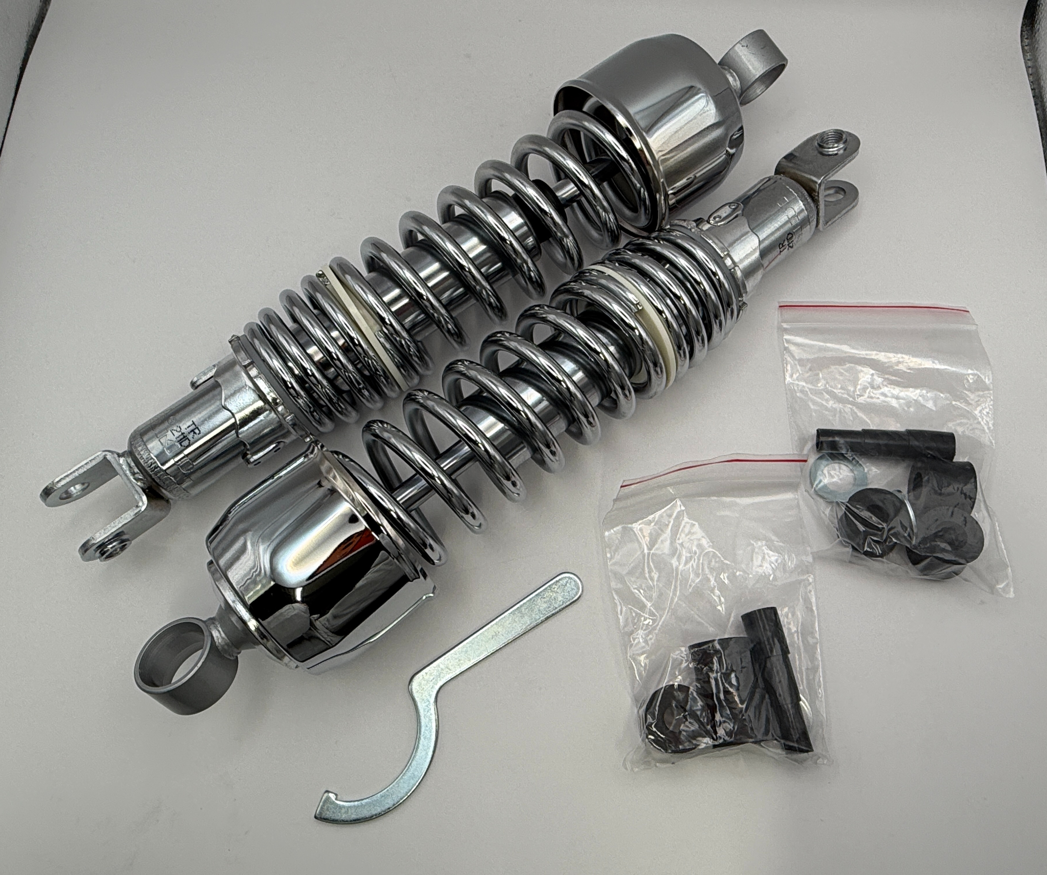 Hendler Shocks 335mm Pin+Fork (All Chrome) Type 3