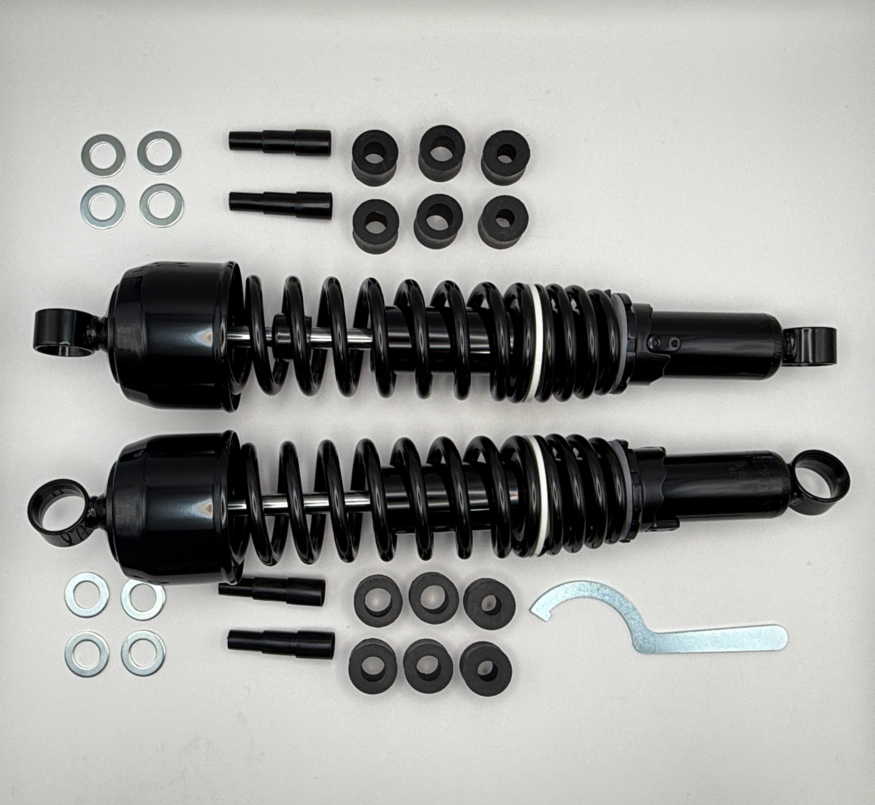 Hendler Shocks 365mm Pin+Pin (All Black) Type 2