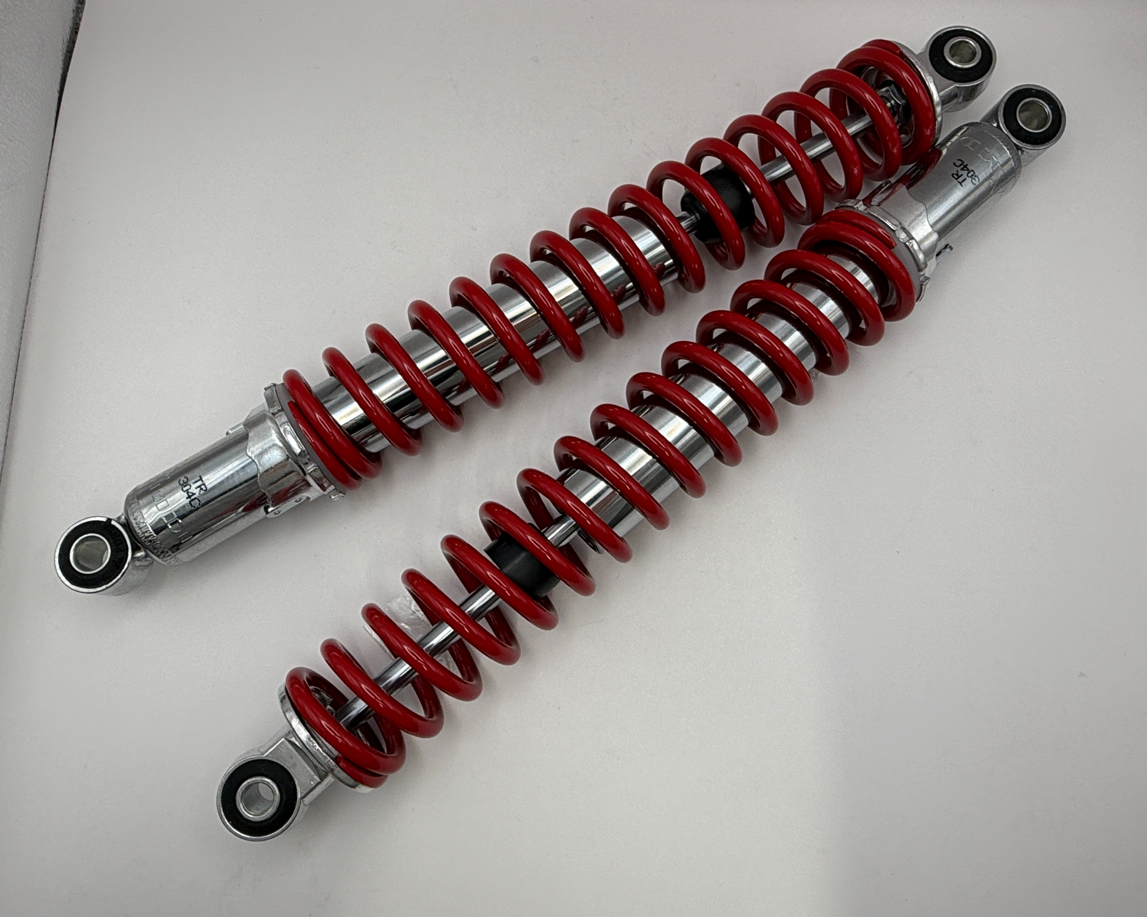 Hendler Shocks 400mm Pin+Pin up to 200cc (Red Springs)