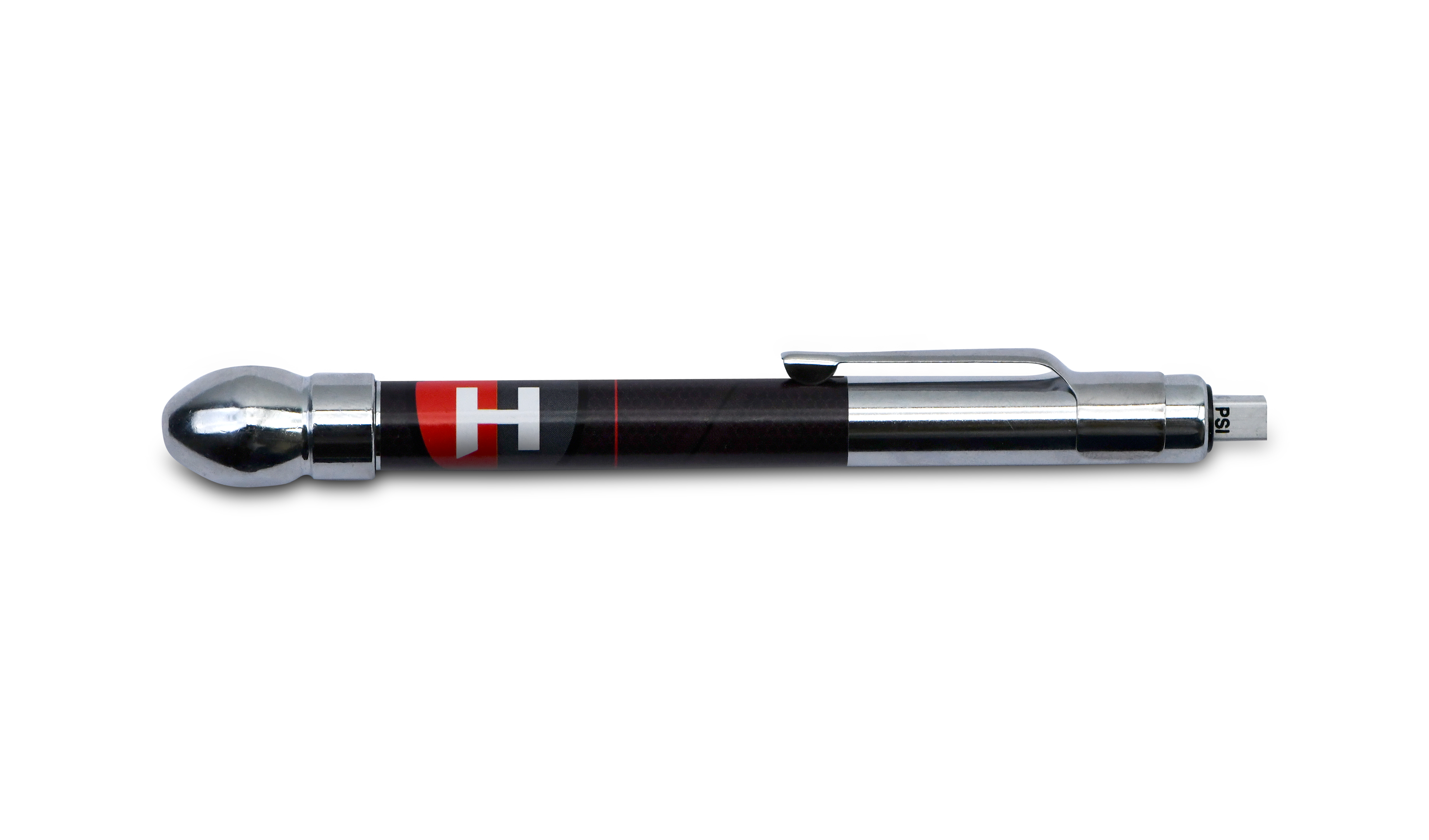 Hendler Angle Head Tyre Pressure Gauge Metal Stick Type 5 to 60 PSI