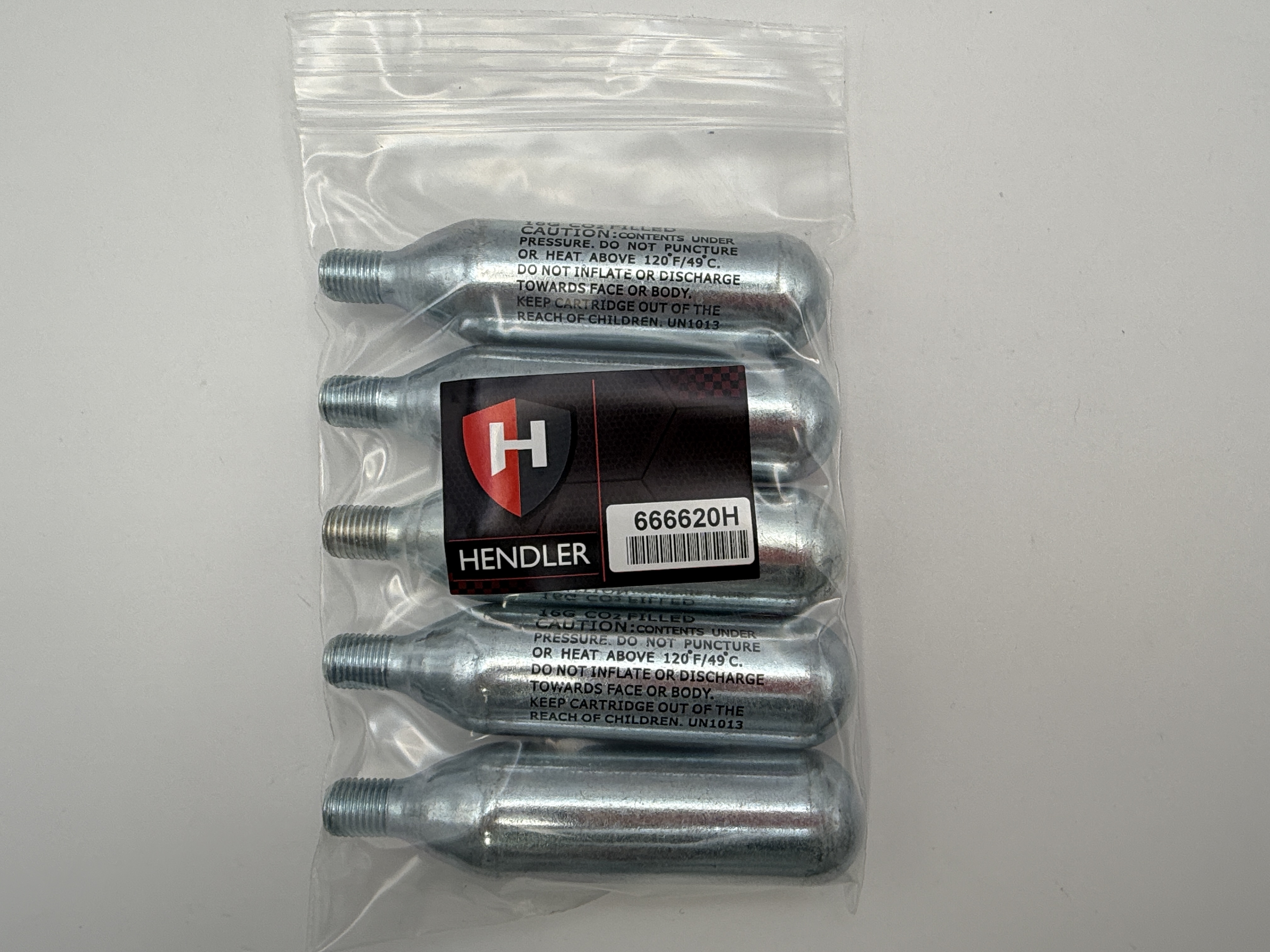 Hendler Tubeless CO2 Canistor