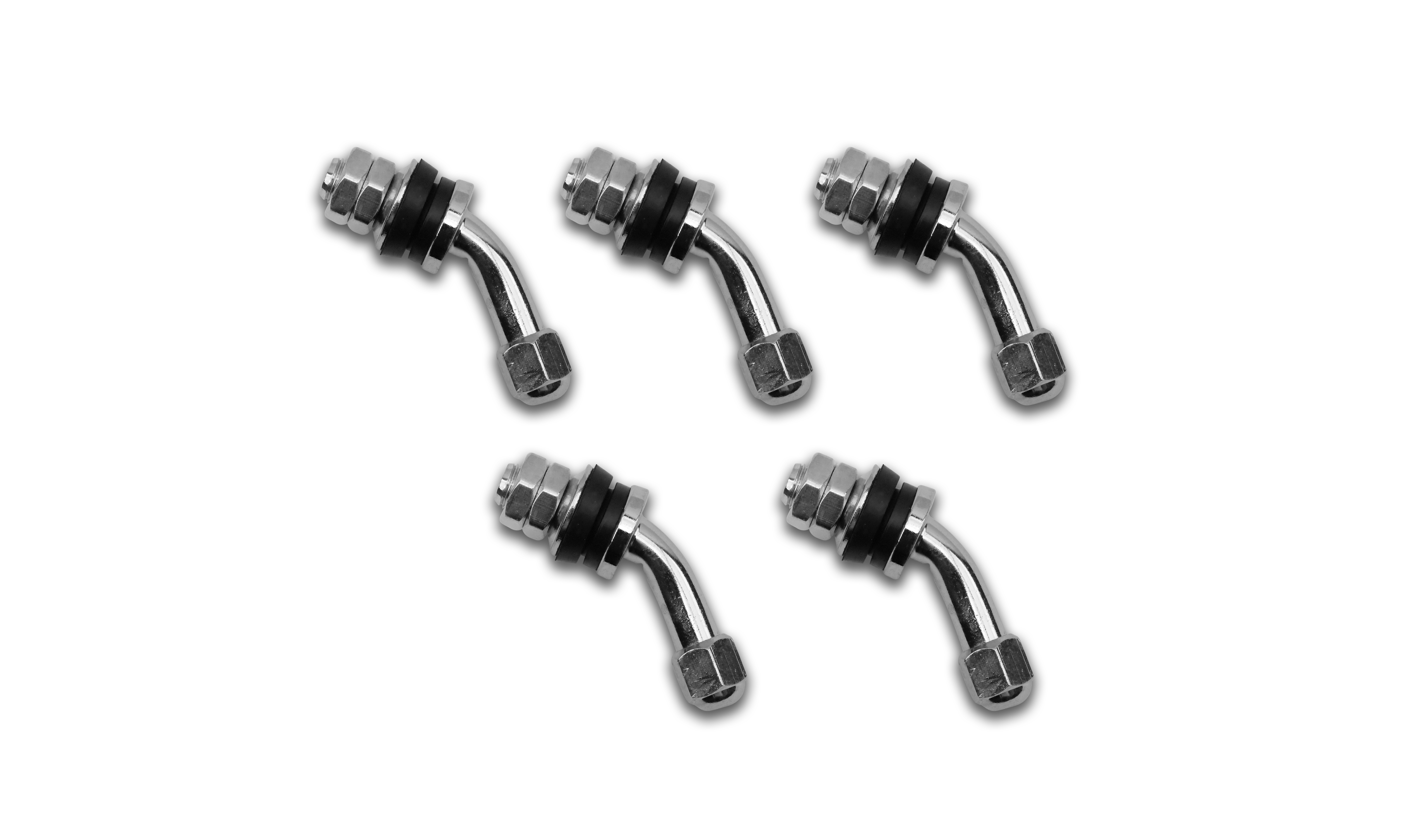 Hendler Tubeless Valve 8mm with 45' Bend