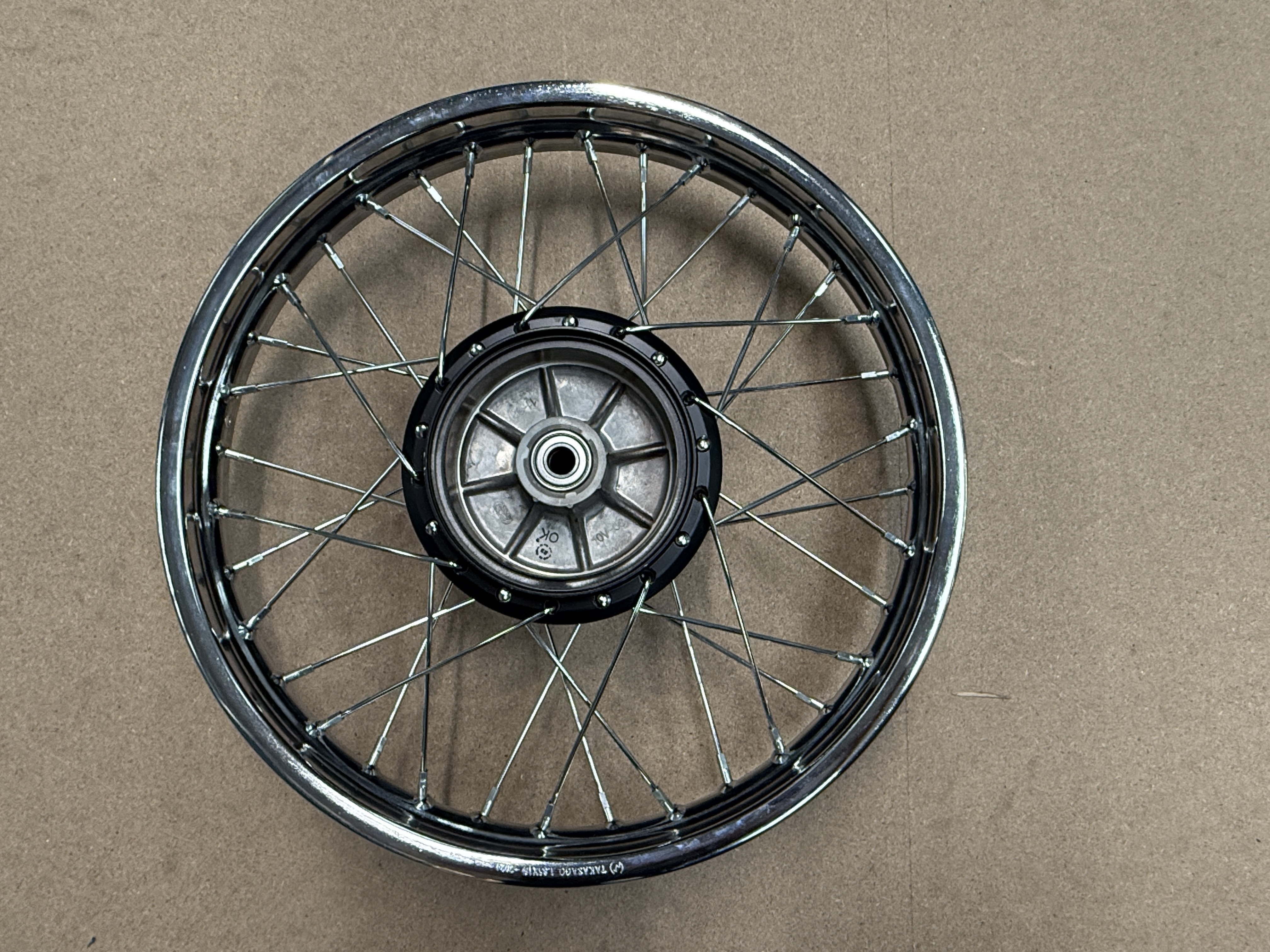 Rear Wheel Complete Yamaha DT125LC (4 Bolt Hole Sprocket Mounting) (Hub OE Ref.10V-25311-00)
