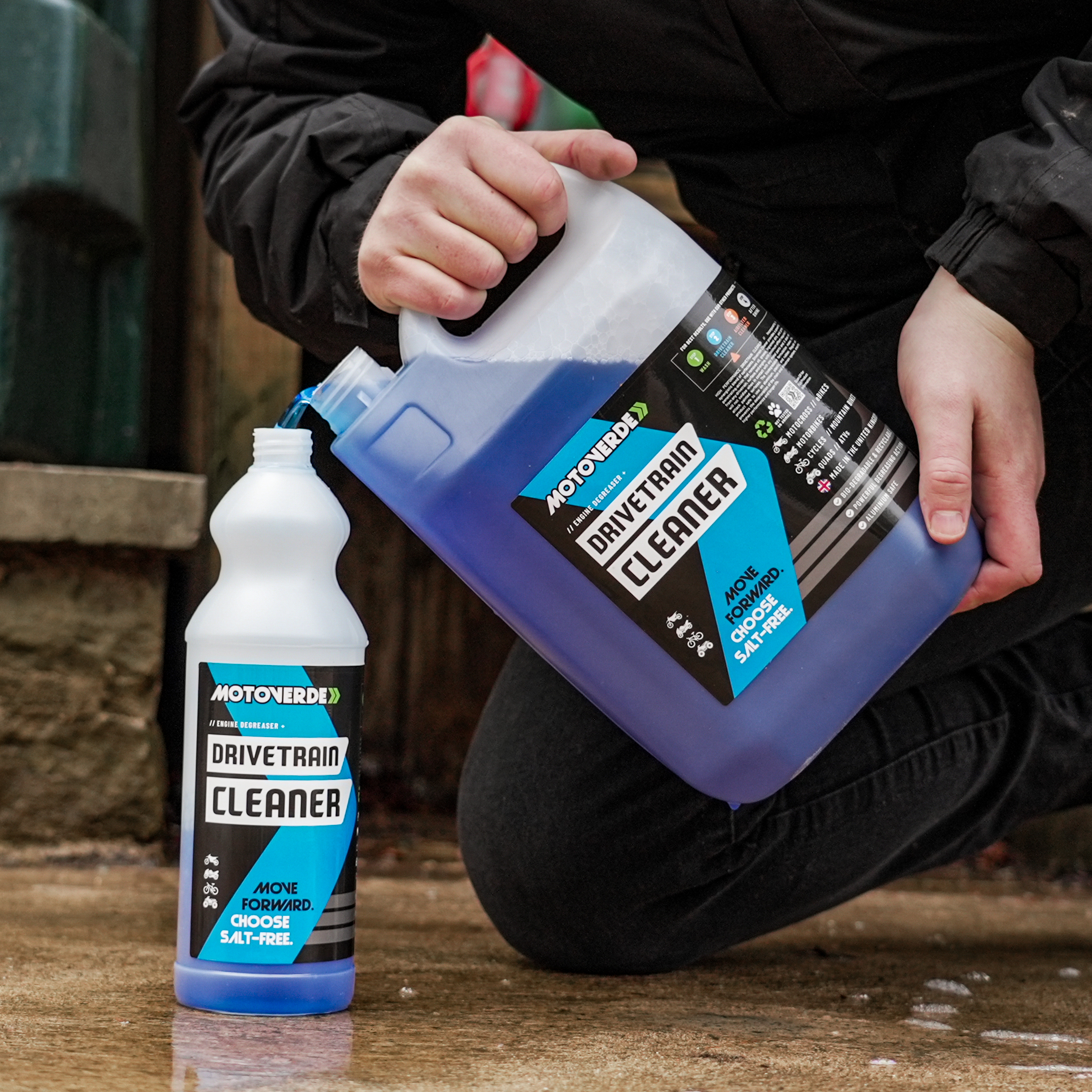 Motoverde Drivetrain Cleaner Removes Oil, Dirt & Grease 5L (4)