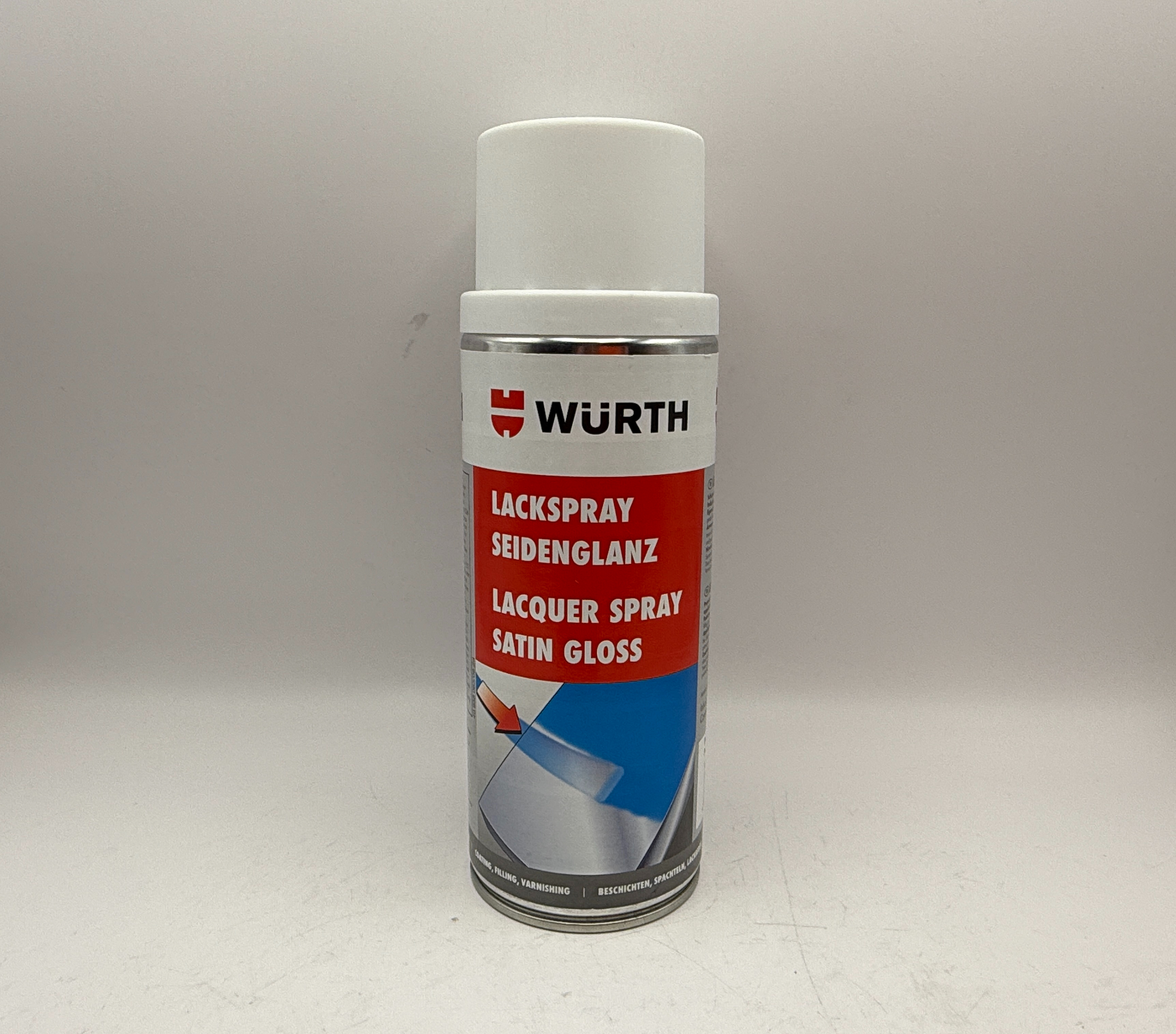 Wurth Satin Gloss Pure White Spray Paint