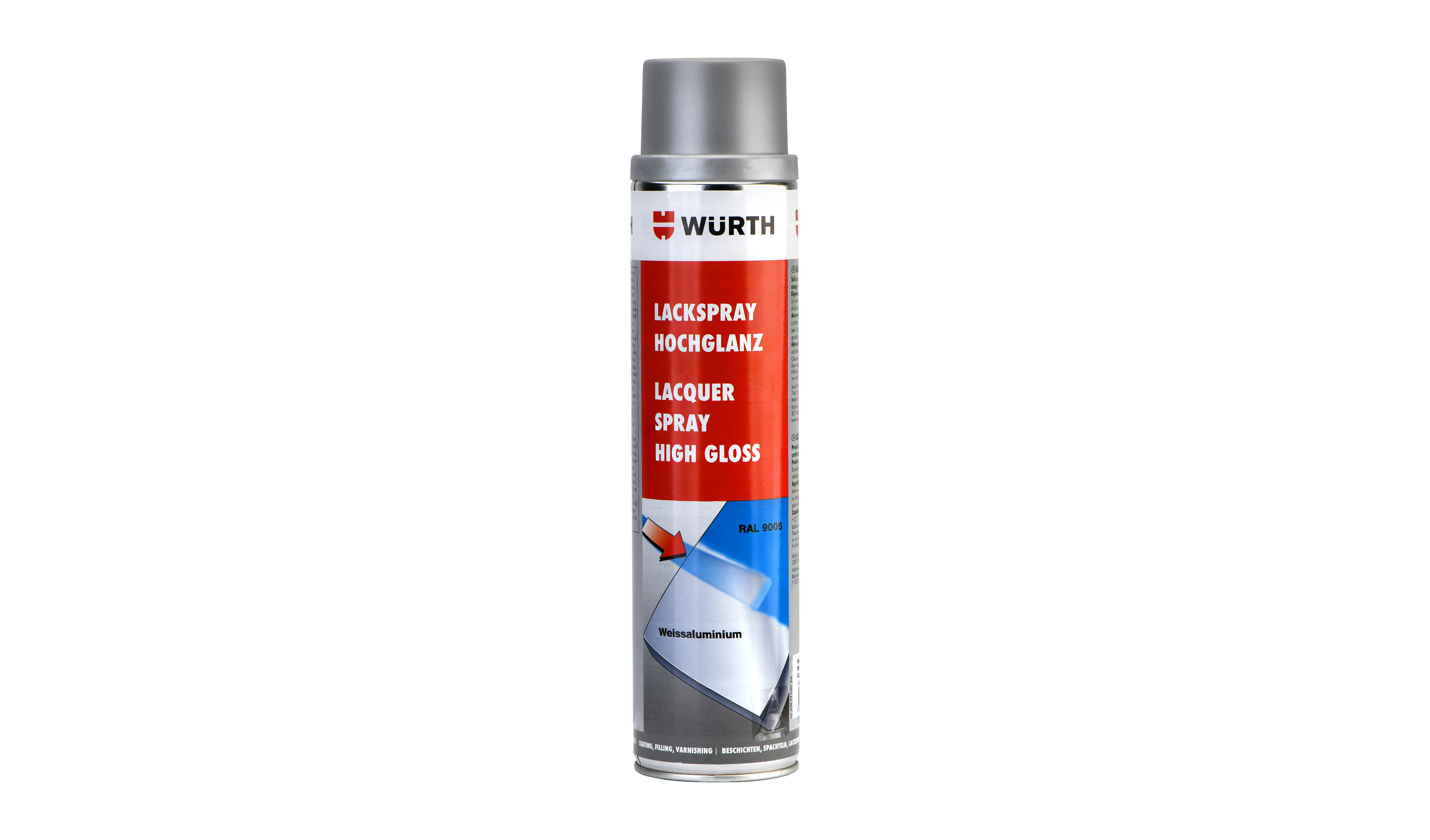 Wurth High Gloss Clear Lacquer Spray Paint
