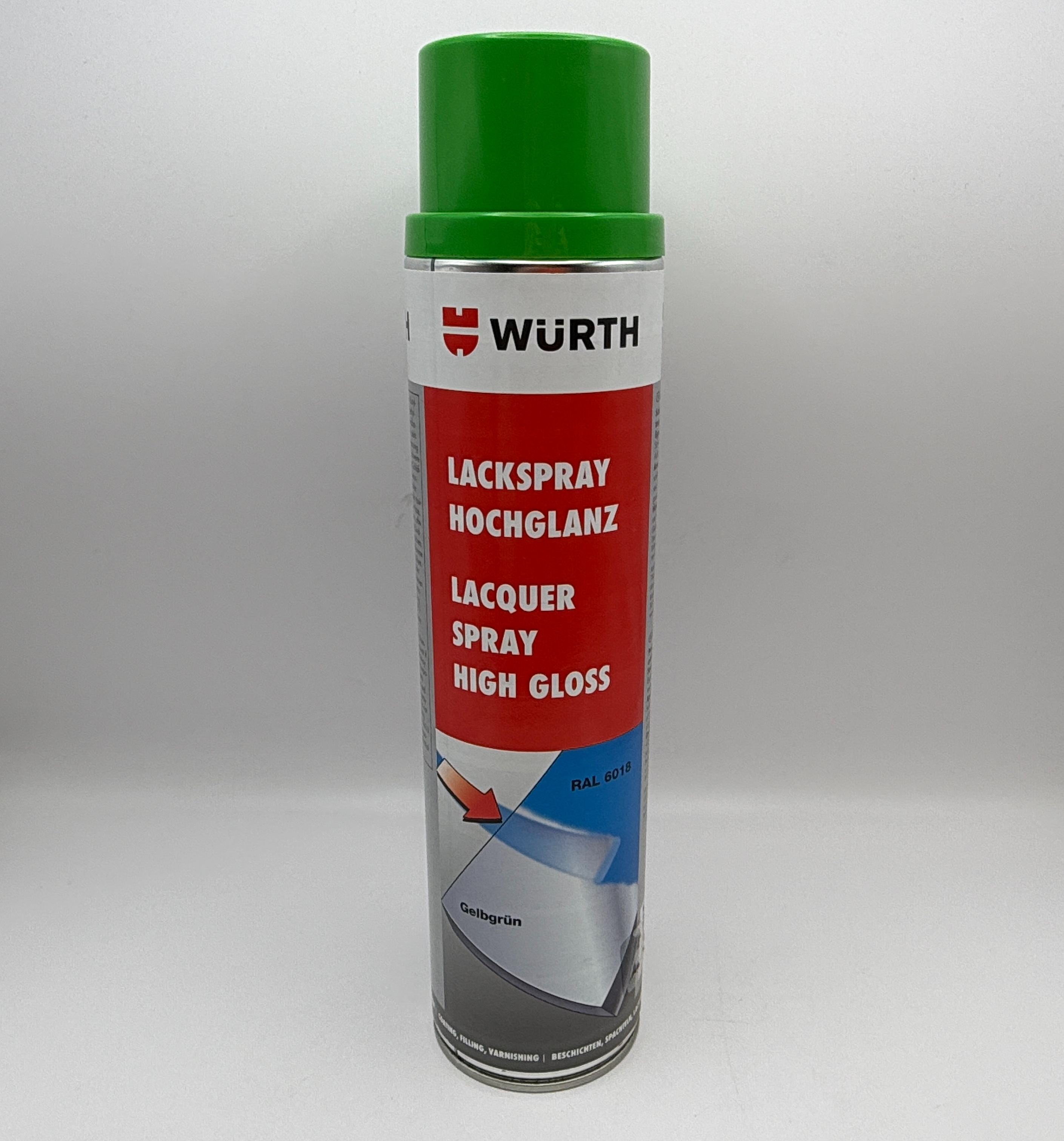 Wurth High Gloss Green Spray Paint