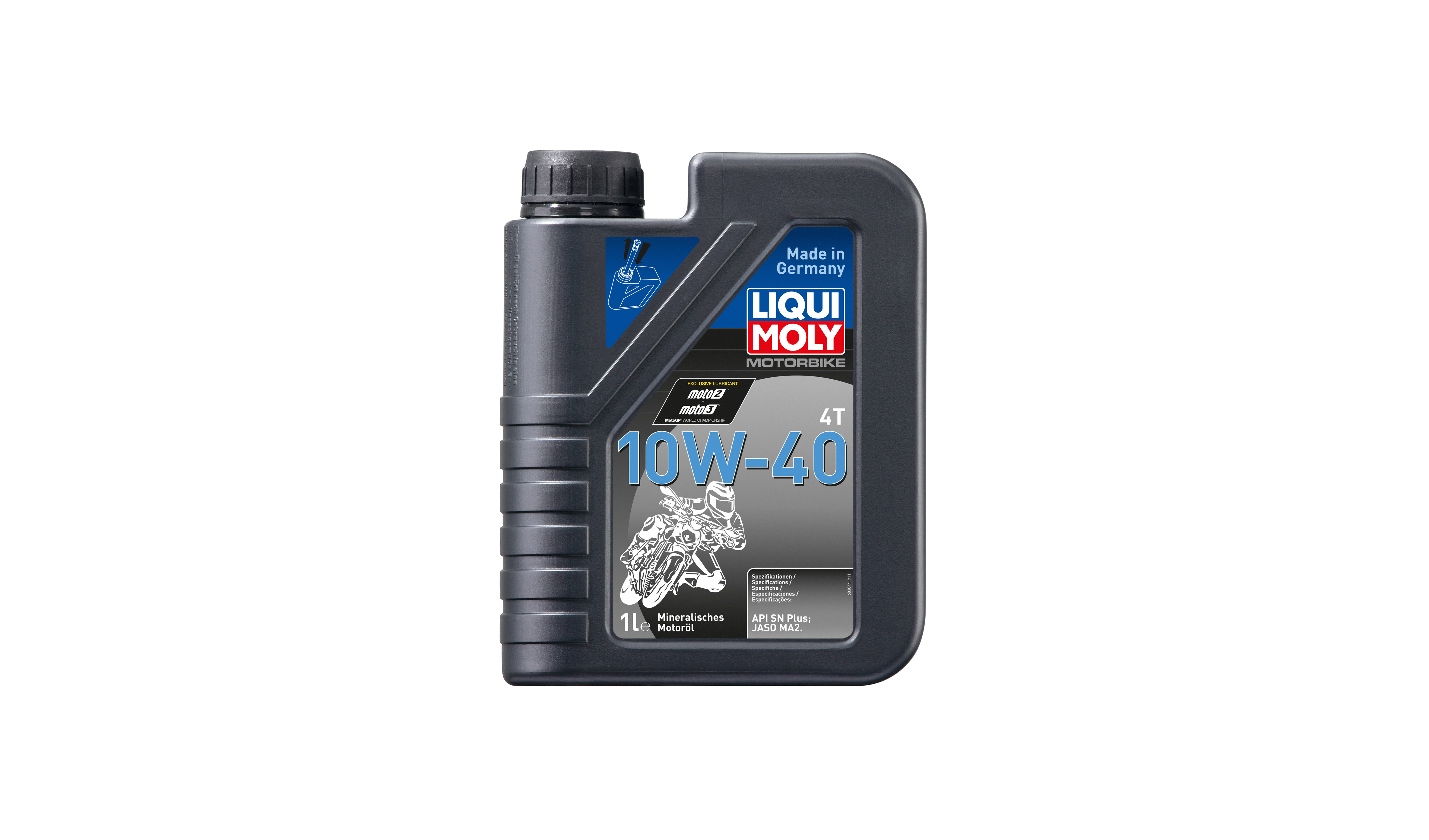 Liqui Moly 4T Motorbike Optimal 10w40 Mineral Oil (API SL, JASO MA2) (6)
