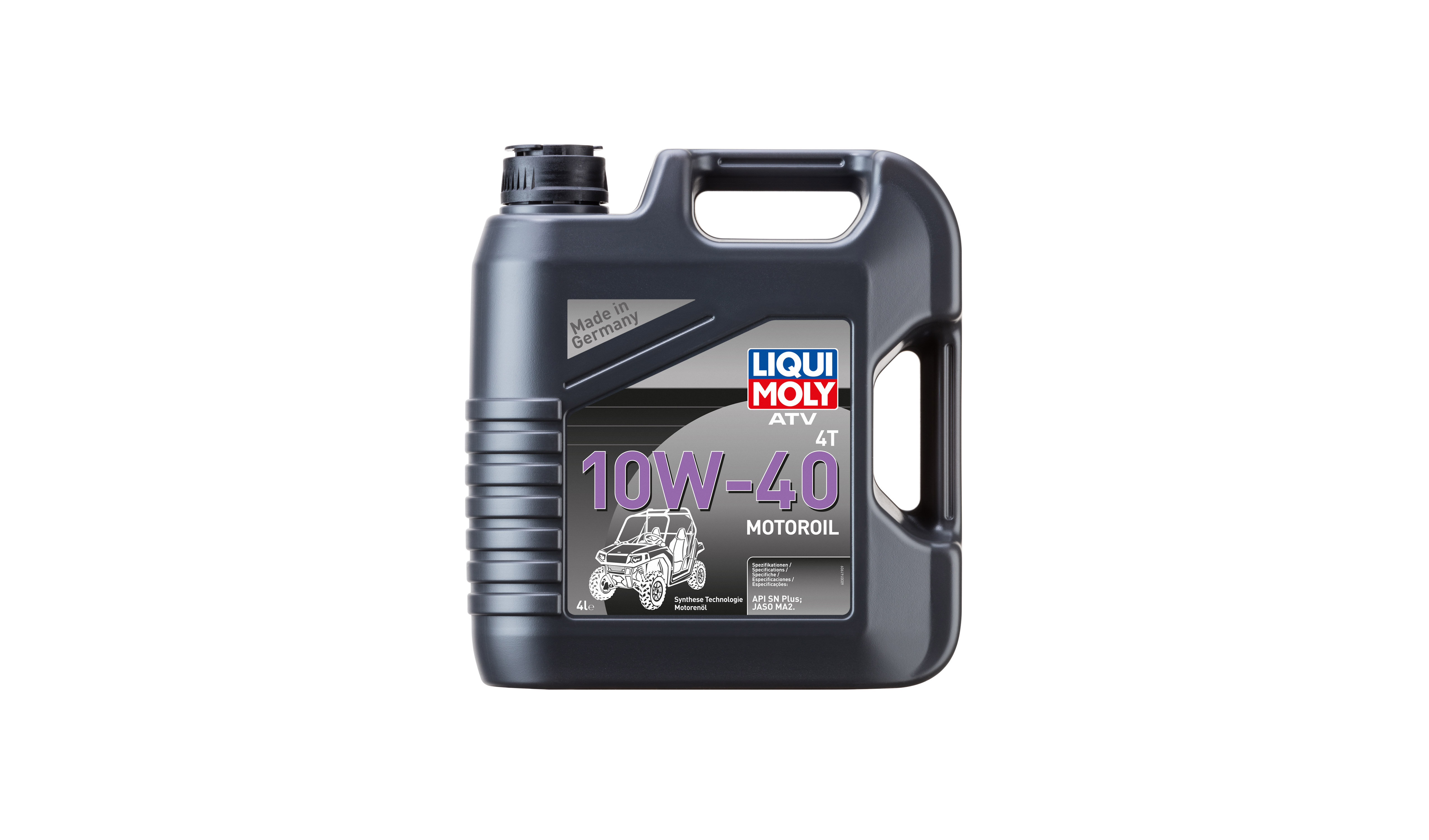 Liqui Moly 4T ATV 10w40 Synthetic Technology Oil (API SN Plus, JASO MA2) (4)