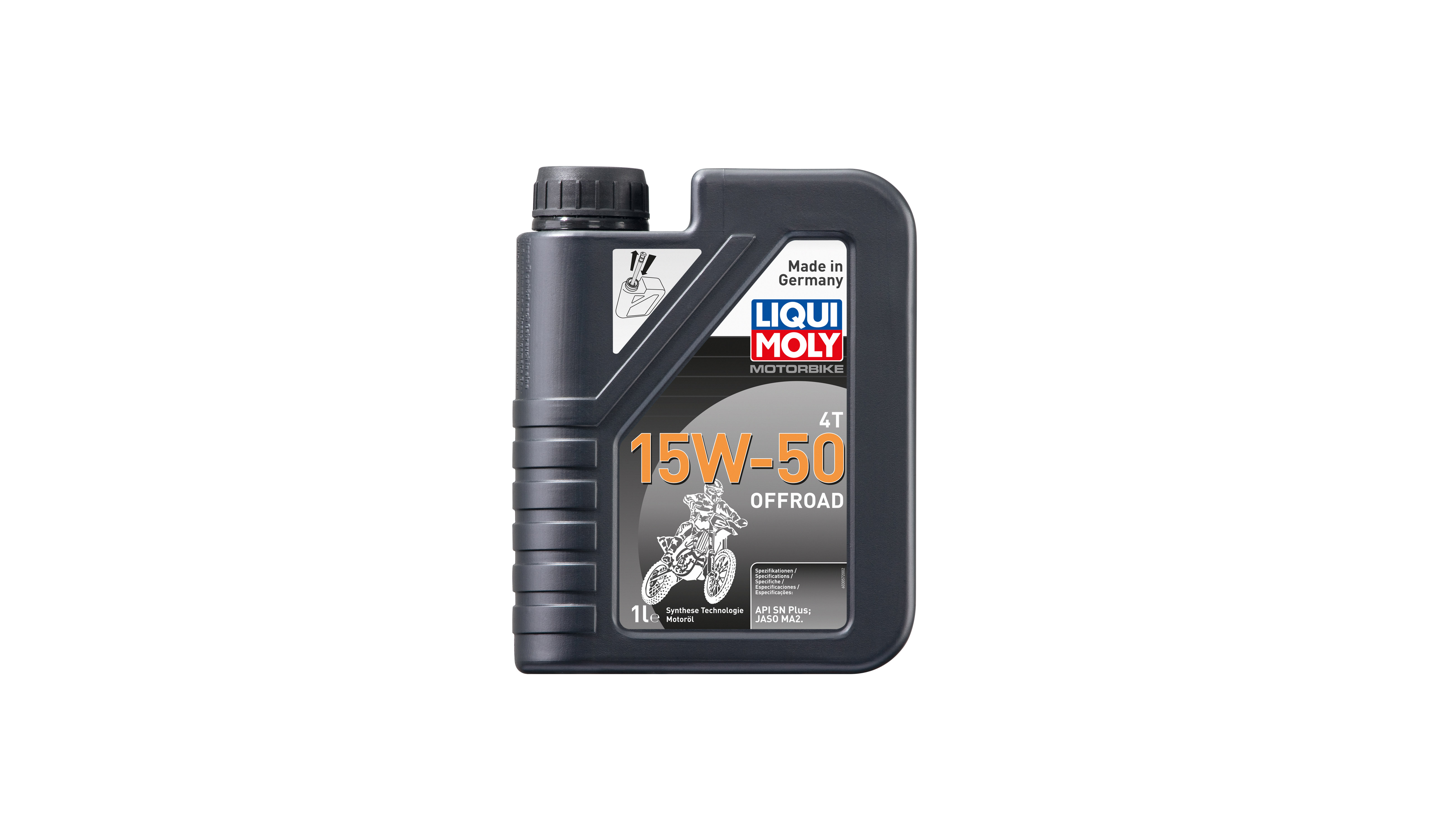 Liqui Moly 4T Motorbike 15w50 Off Road Synthetic Technology Oil (API SN Plus, JASO MA2) (6)