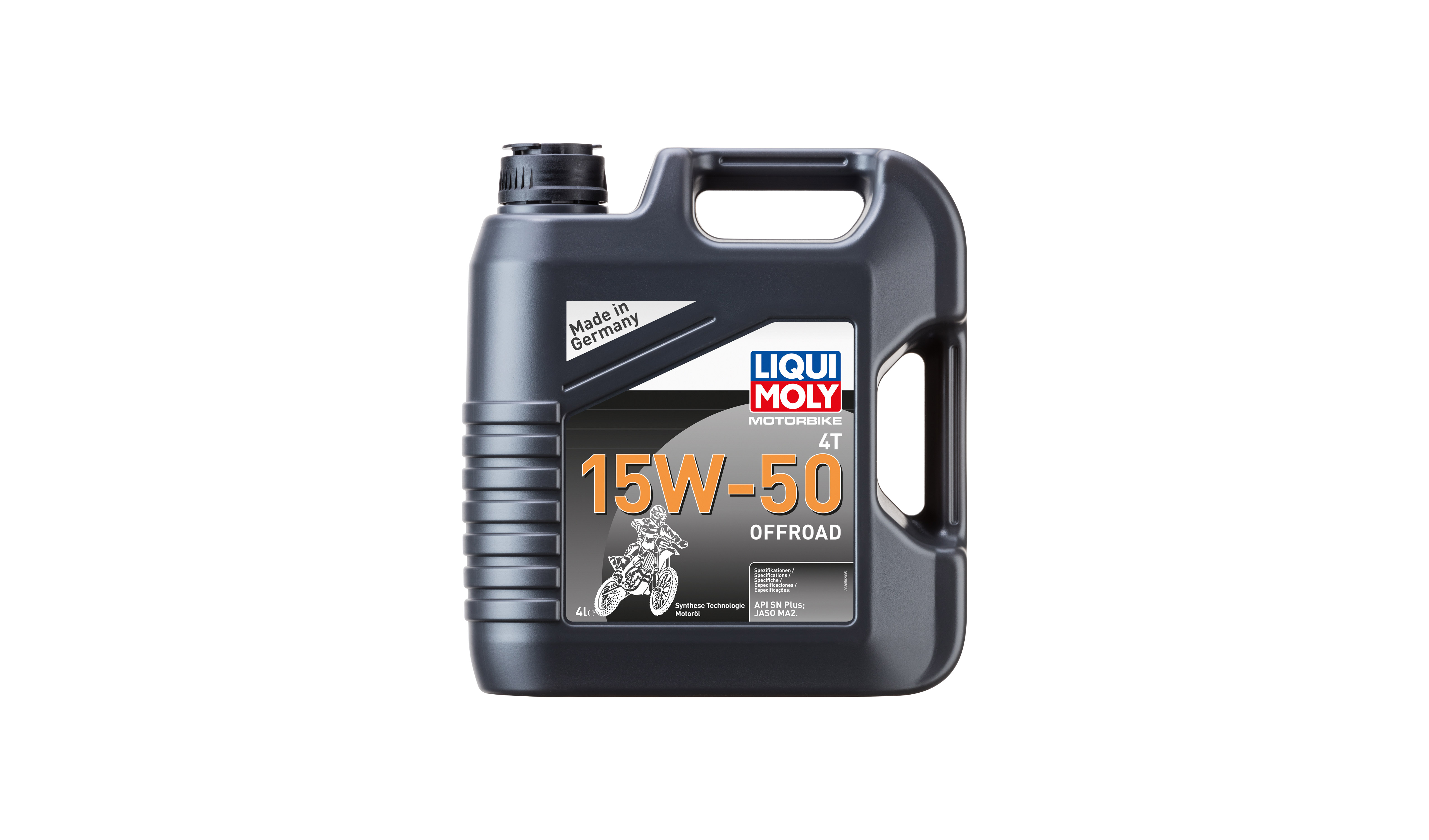 Liqui Moly 4T Motorbike 15w50 Off Road Synthetic Technology Oil (API SN Plus, JASO MA2) (4)