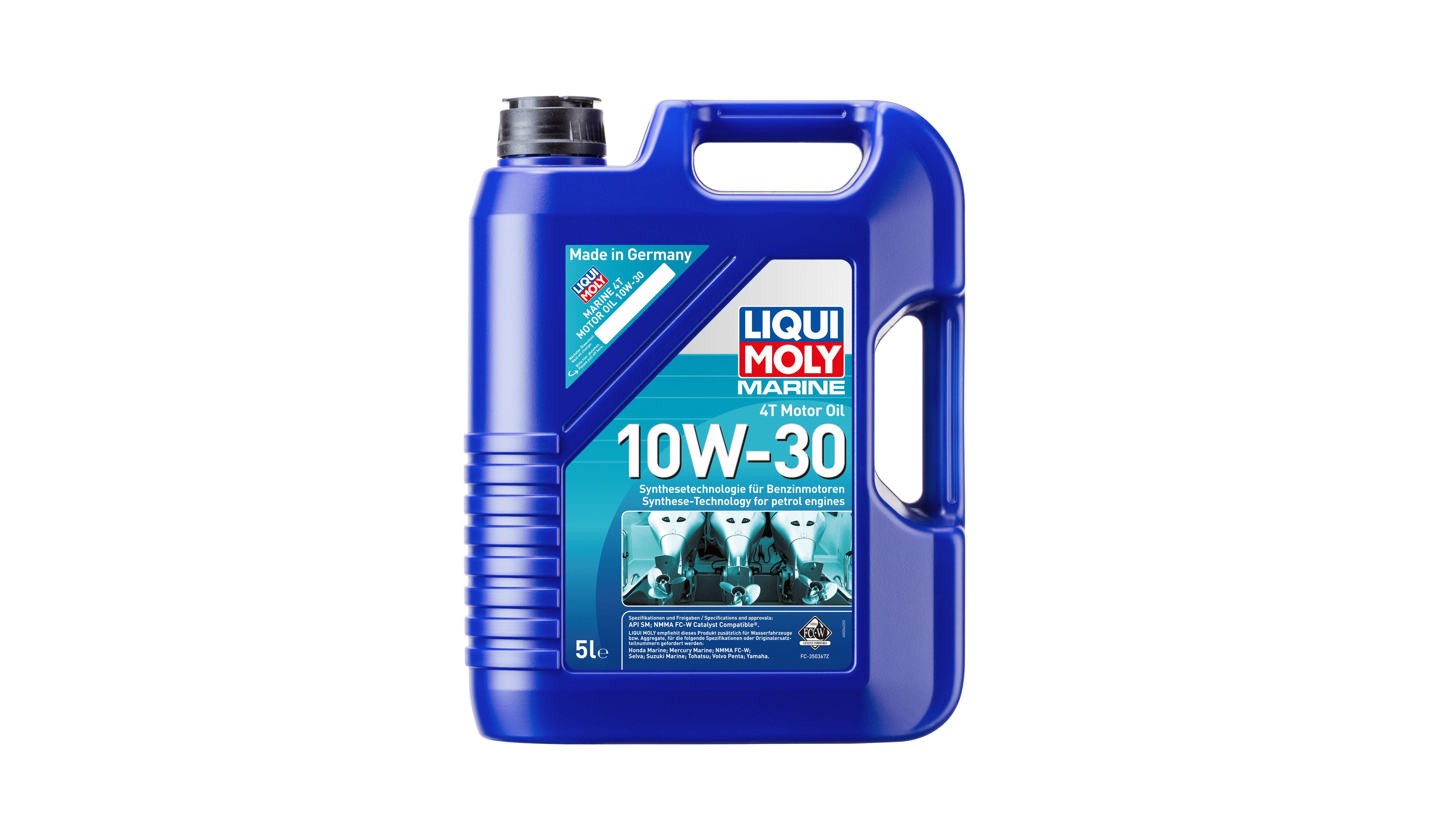 Liqui Moly 4T Marine 10w30 Synthetic Technology Oil (API SL) (4)