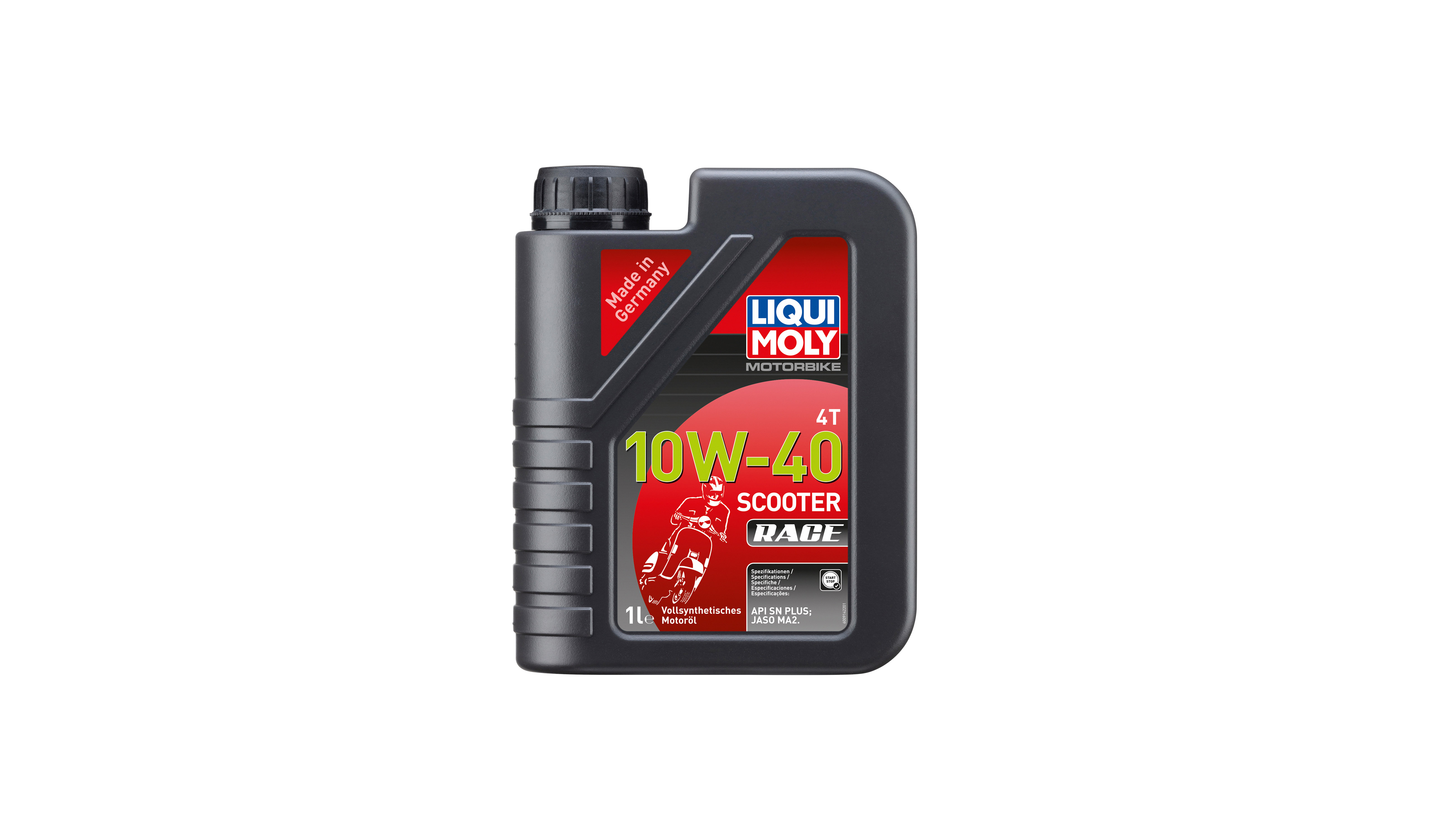Liqui Moly 4T Scooter Race 10w40 Fully Synthetic Oil (API SN Plus, JASO MA2) (12)