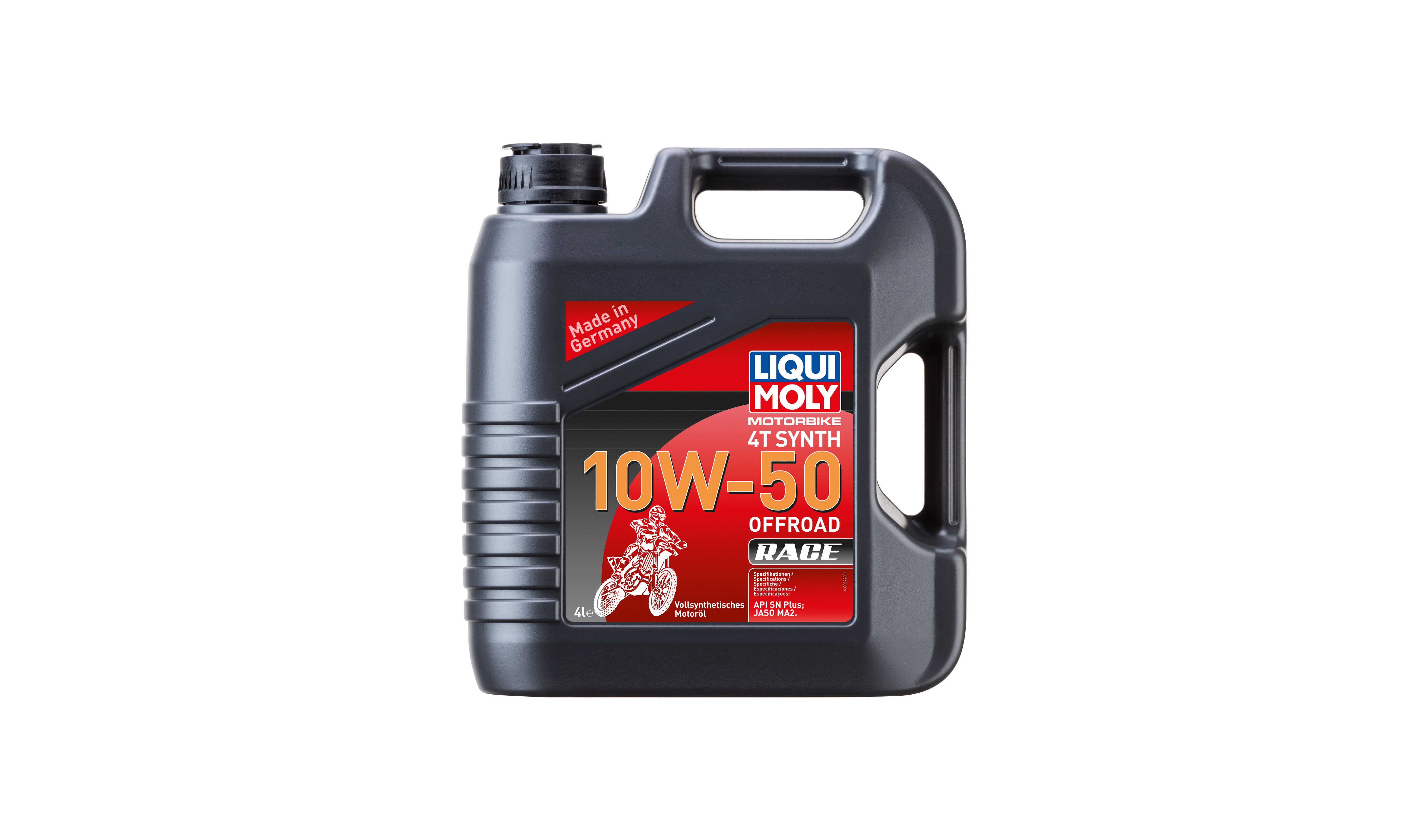 Liqui Moly 4T Motorbike Race 10w50 Off Road Fully Synthetic Oil (API SN Plus, JASO MA2) (4)