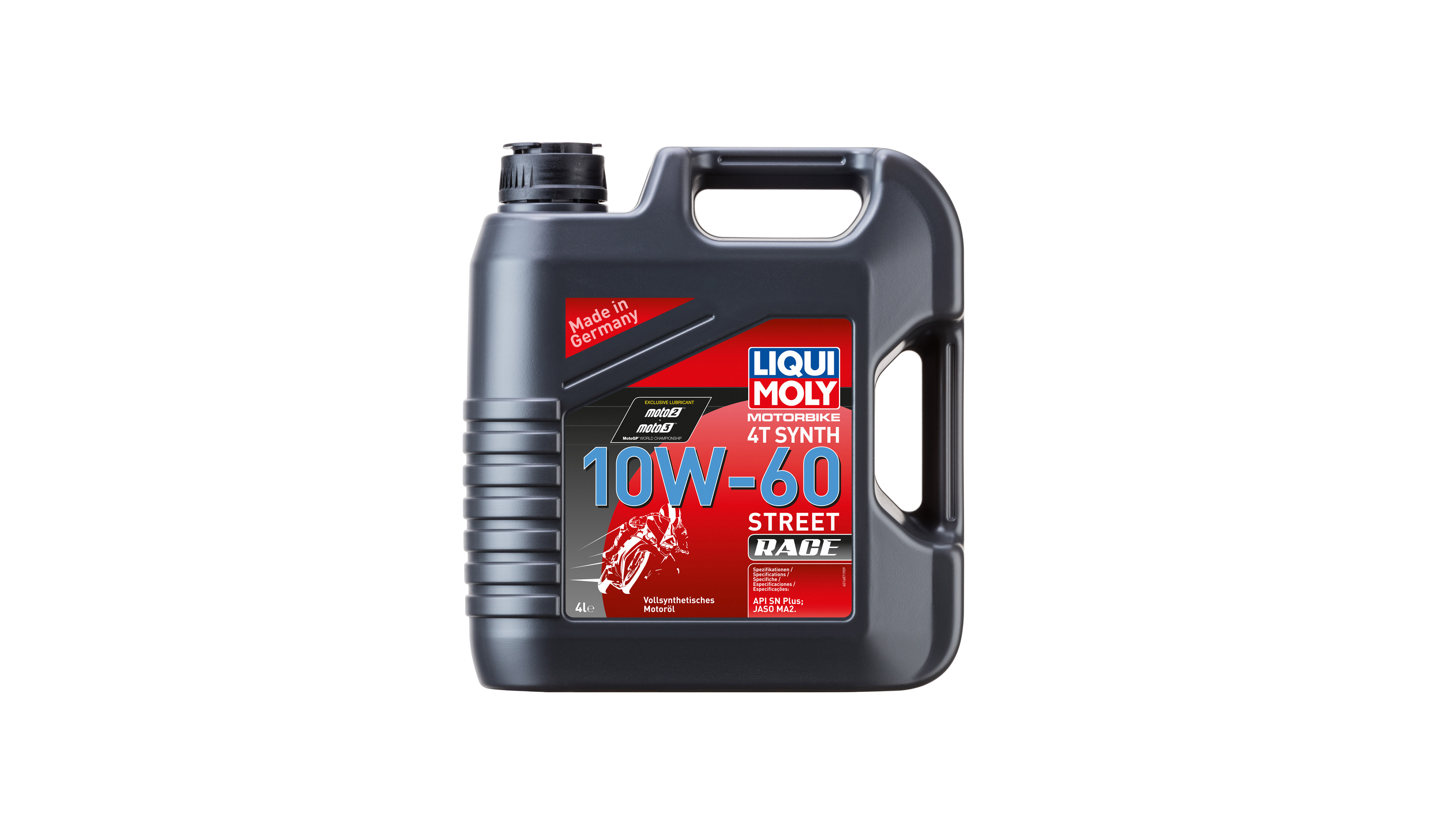 Liqui Moly 4T Motorbike Race 10w60 Street Fully Synthetic Oil (API SN Plus, JASO MA2) (4)