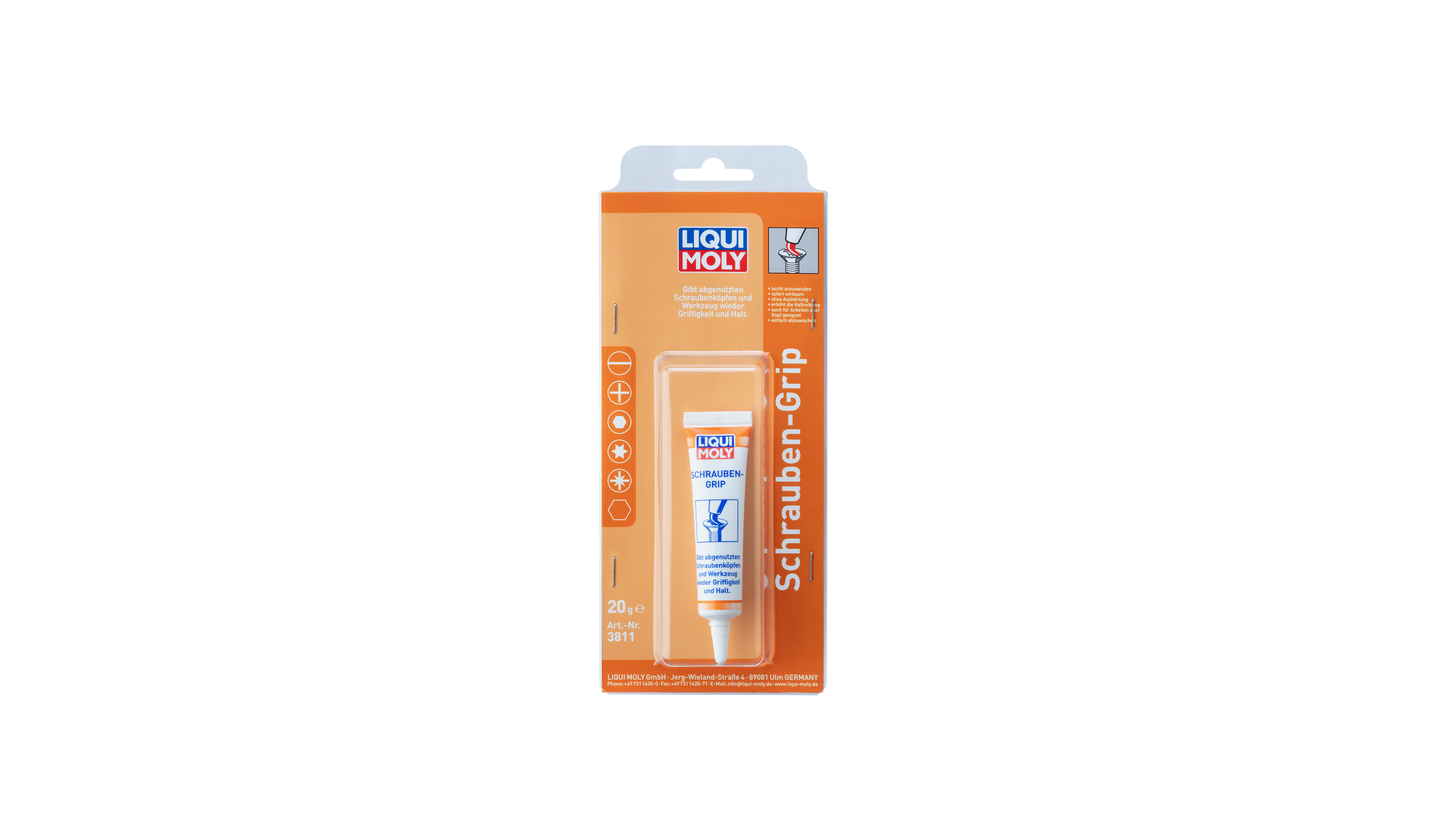 Liqui Moly Screw Grip Restores Grip Between Tools & Damaged Screw Heads For Loosening Damaged Screws (6)