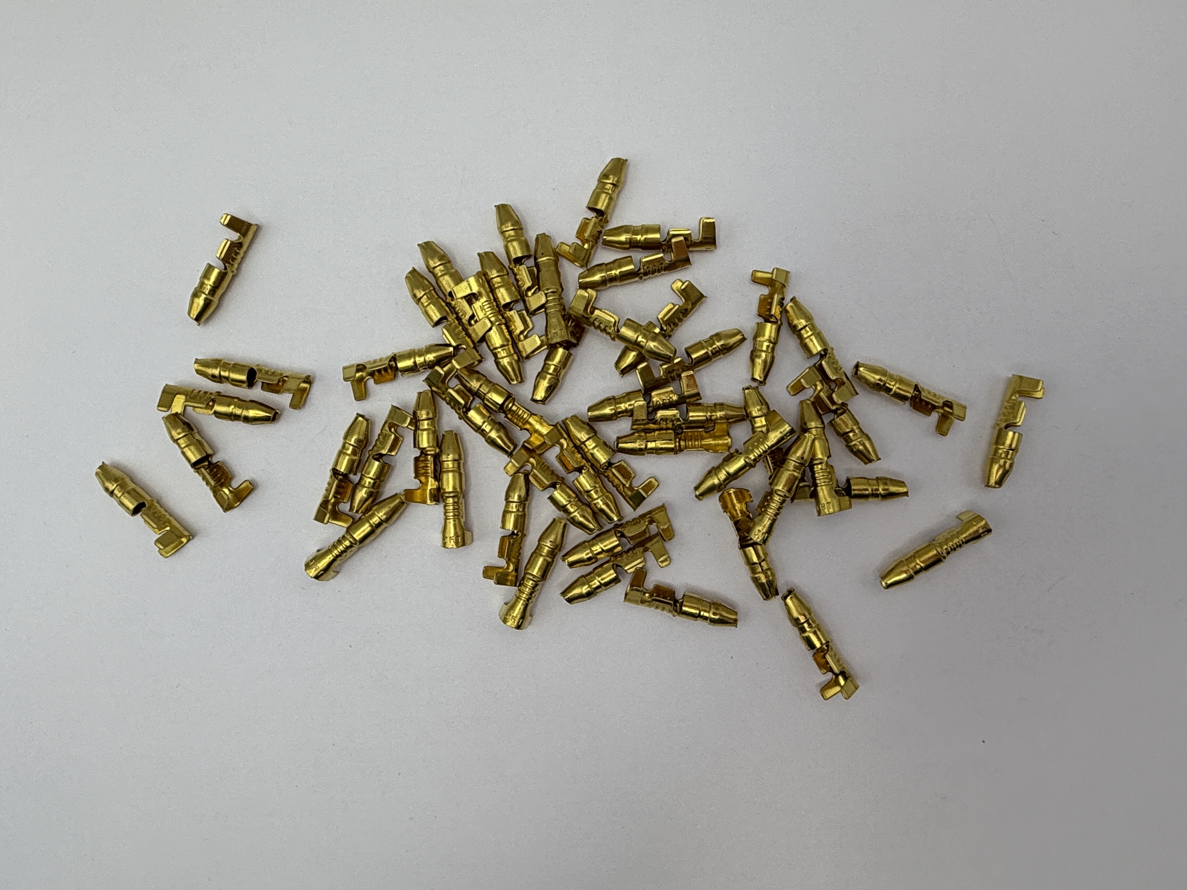 Hendler Connectors Male Bullet OD 3.96mm Solder Type