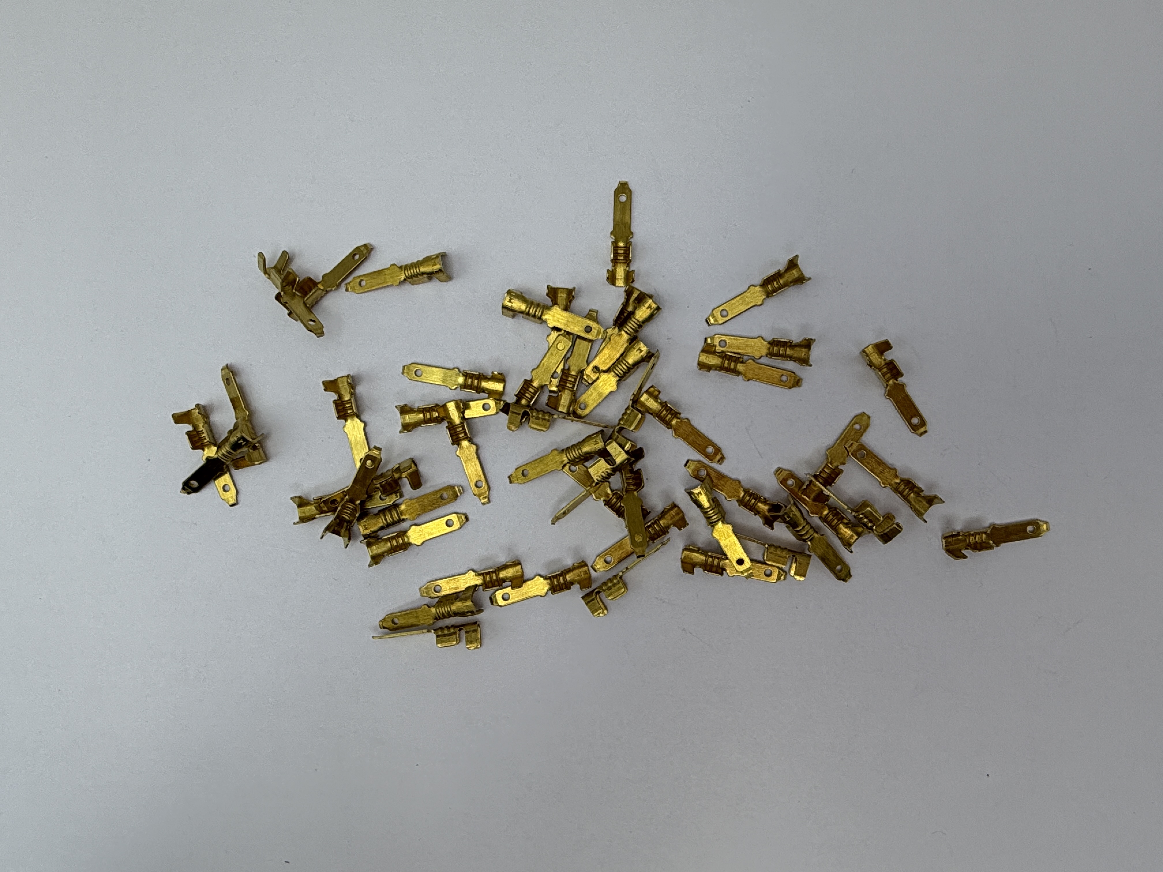 Hendler Connectors Male Spade OD 2.80mm Solder Type