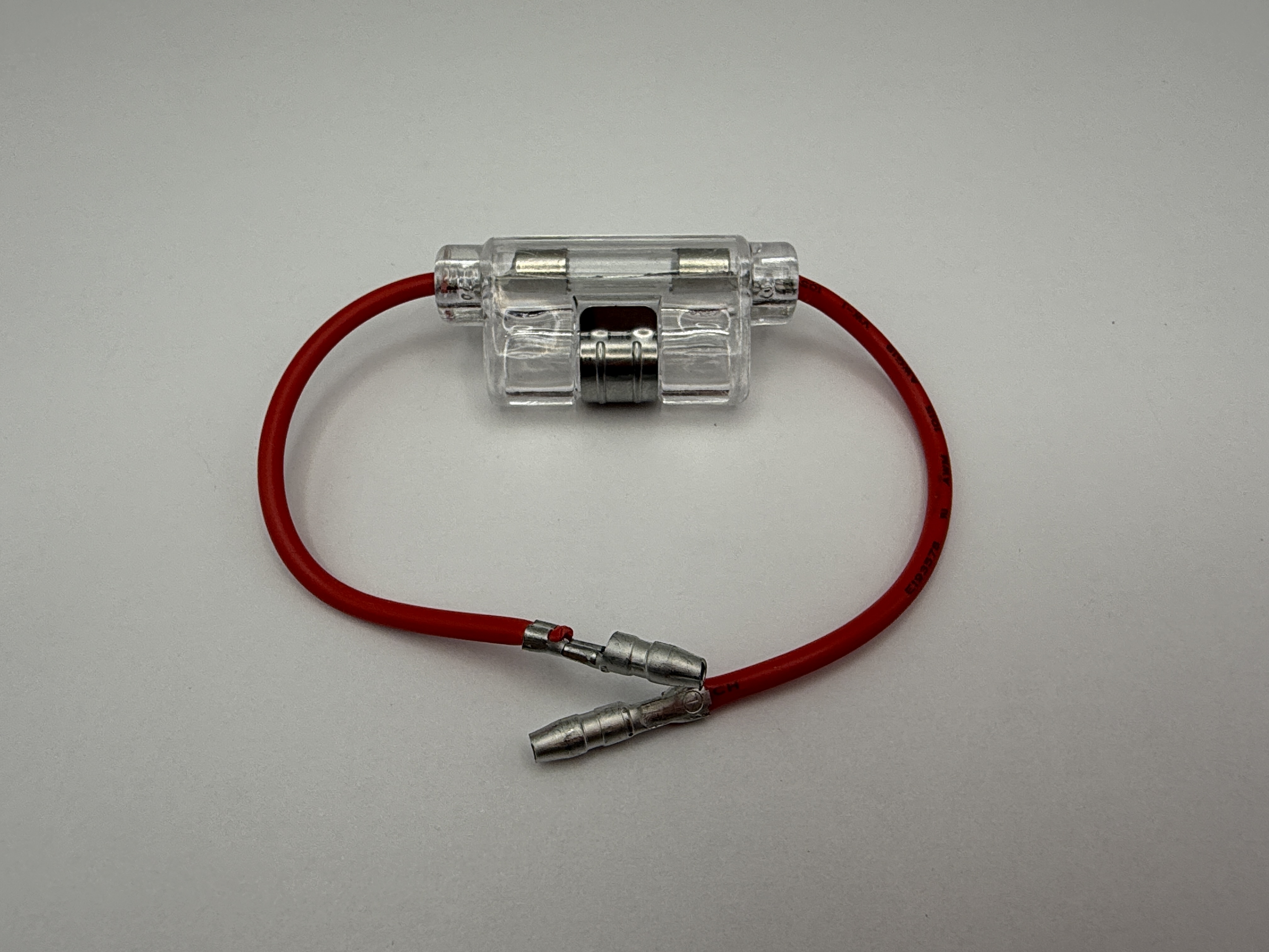 Hendler Fuse Holder Pigger Back Type (Fits 25mm Glass Fuses)