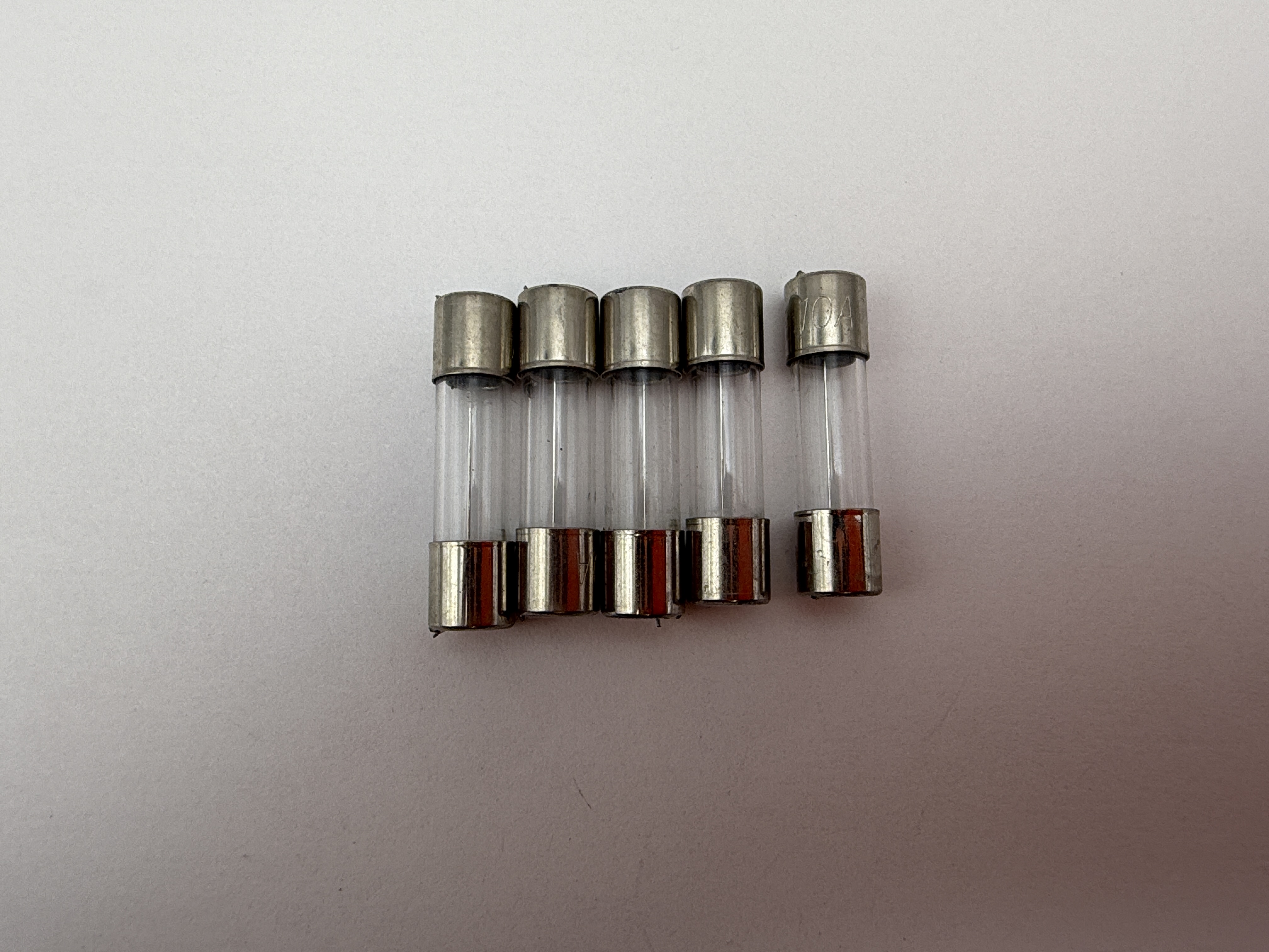 Hendler Fuse Glass 10 Amp 25mm Long