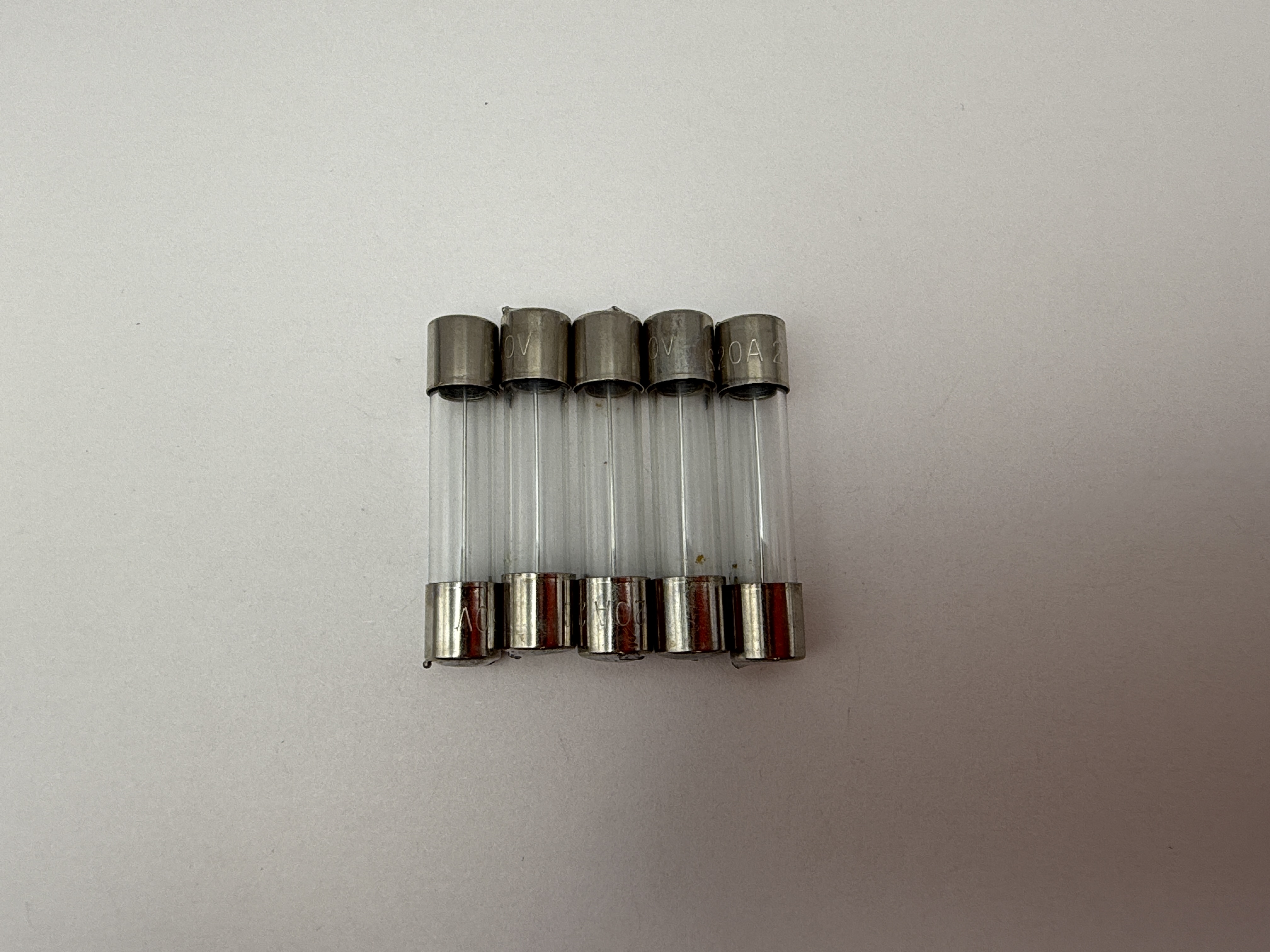 Hendler Fuse Glass 20 Amp 30mm Long