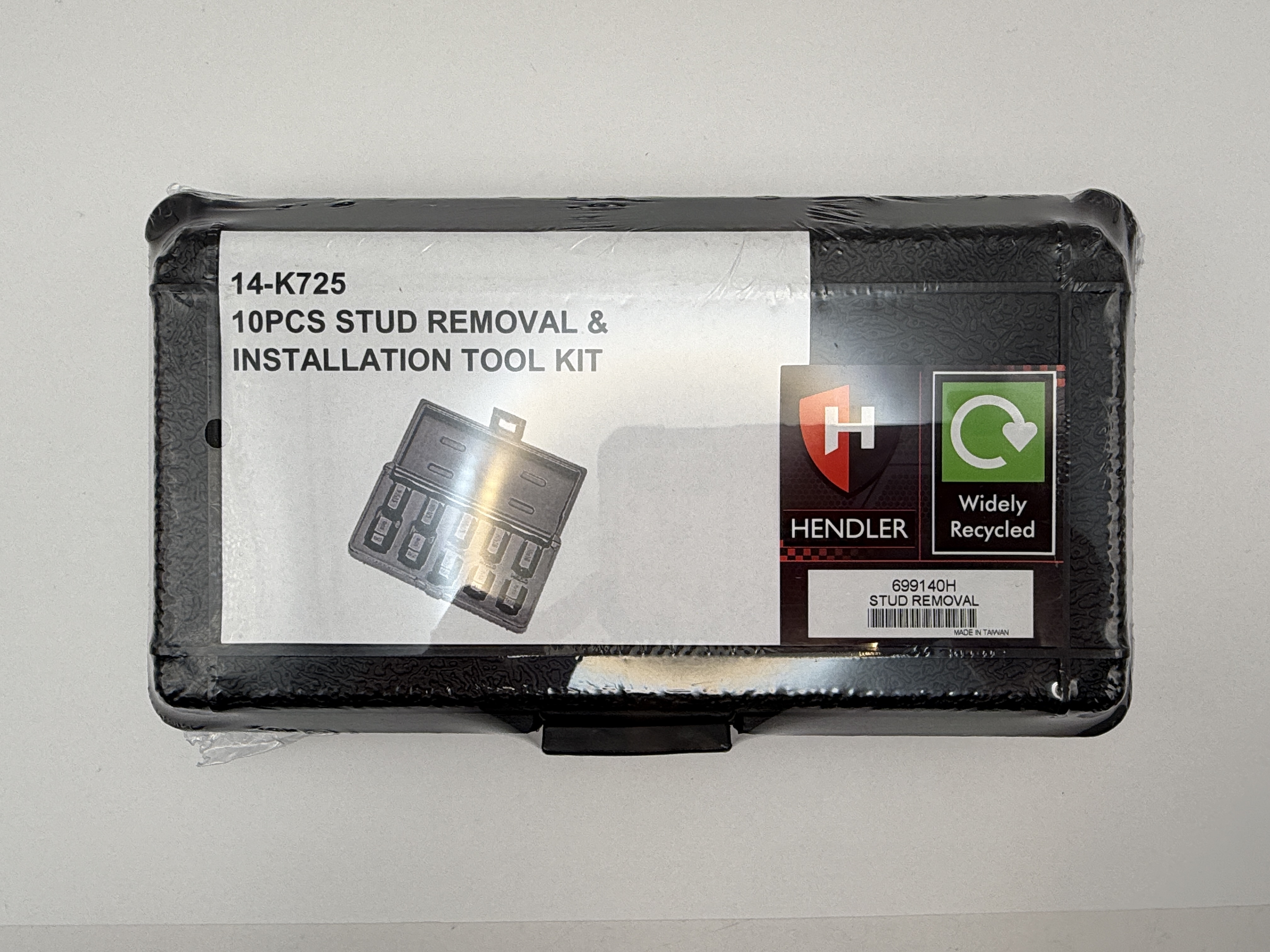 Hendler Stud Removal & Installtion Kit (M6 x 1.00, M7 x 1.00, M8 x 1.25, M10 x 1.25, M10 x 1.50)