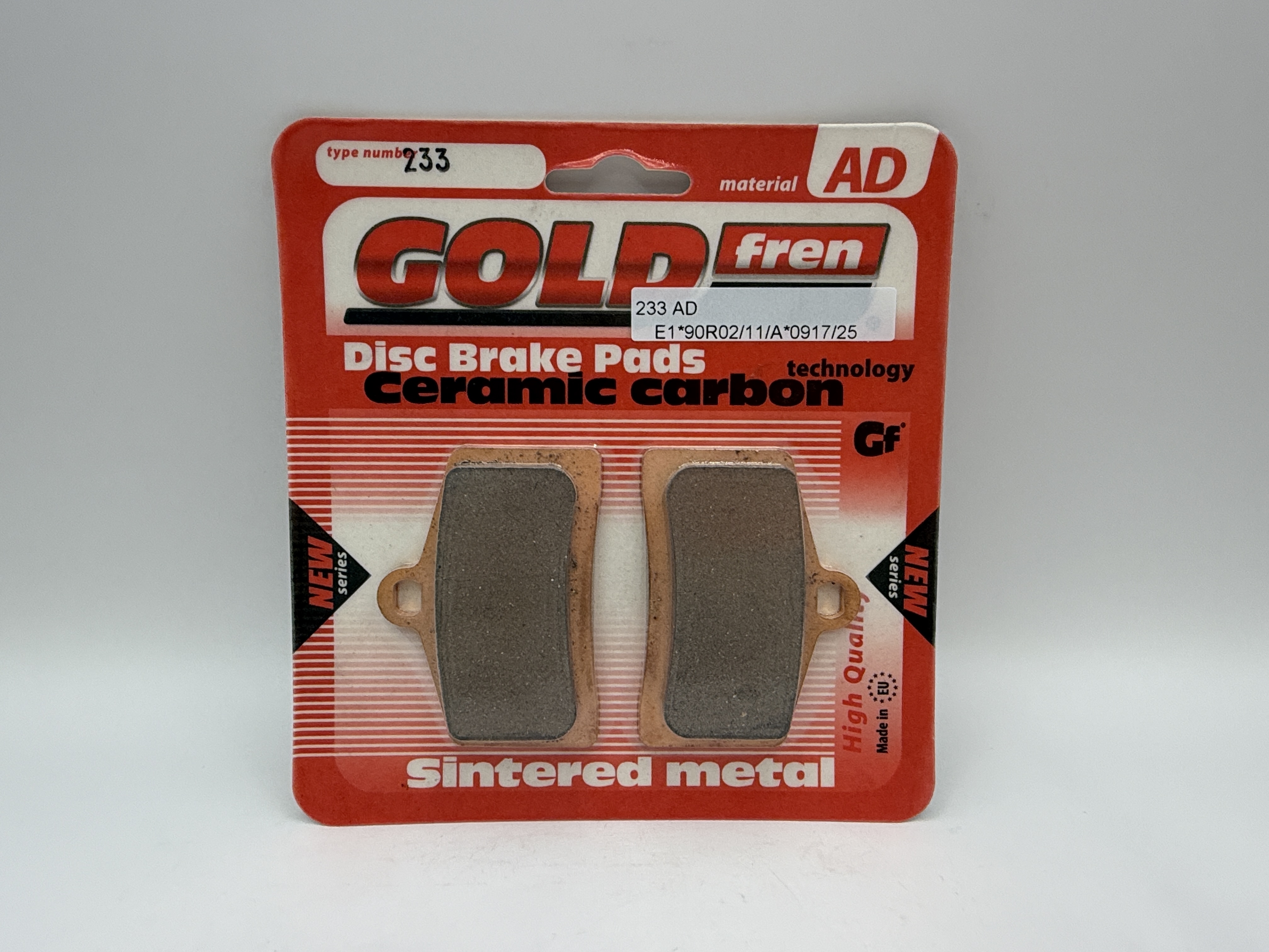 Goldfren AD233,FA399,SBS821,FDB2201 Derbi GPR Front Radial Caliper