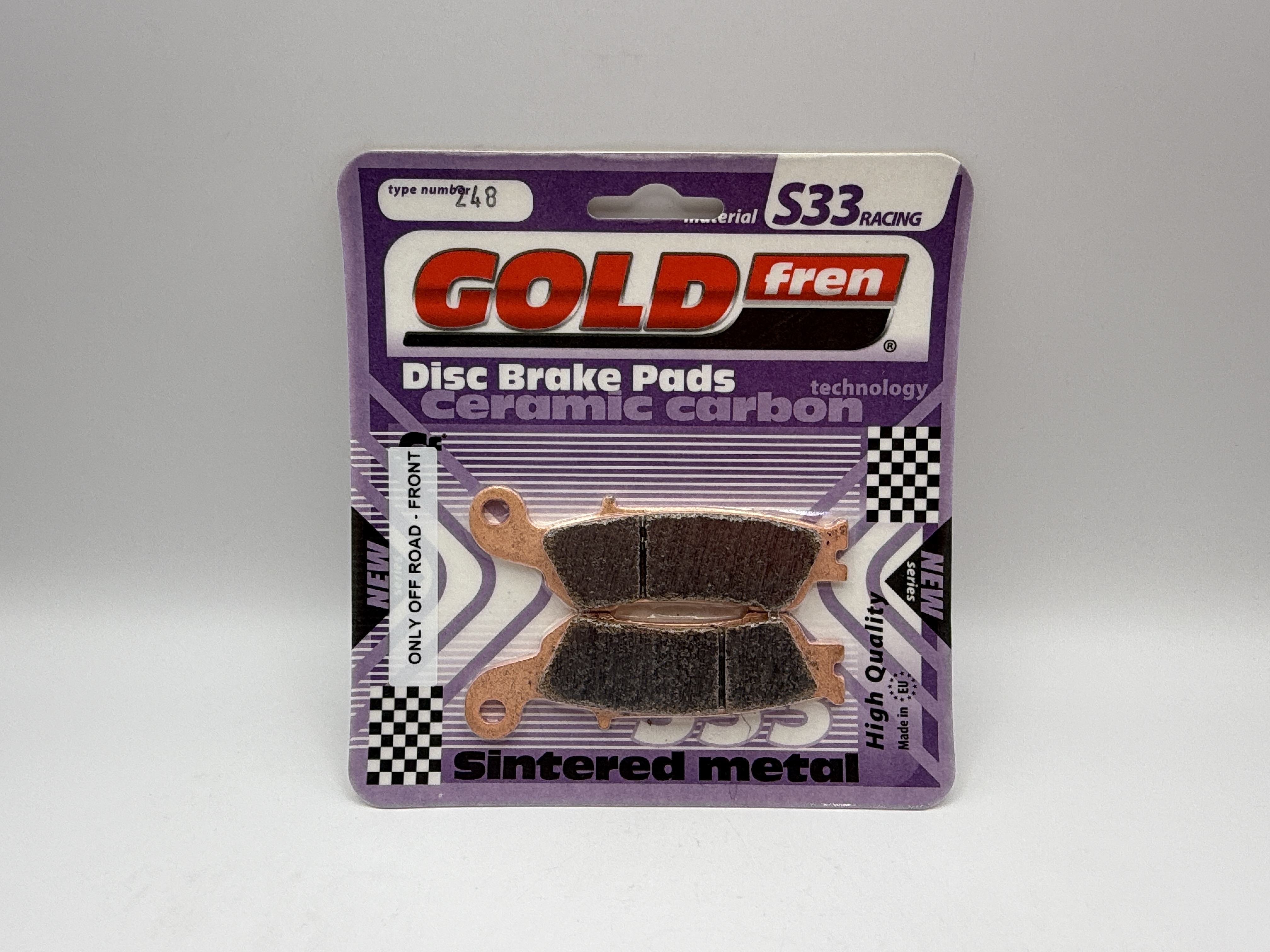 Goldfren S33-248,FA450,SBS840,DP983 YZ250F 07 Front