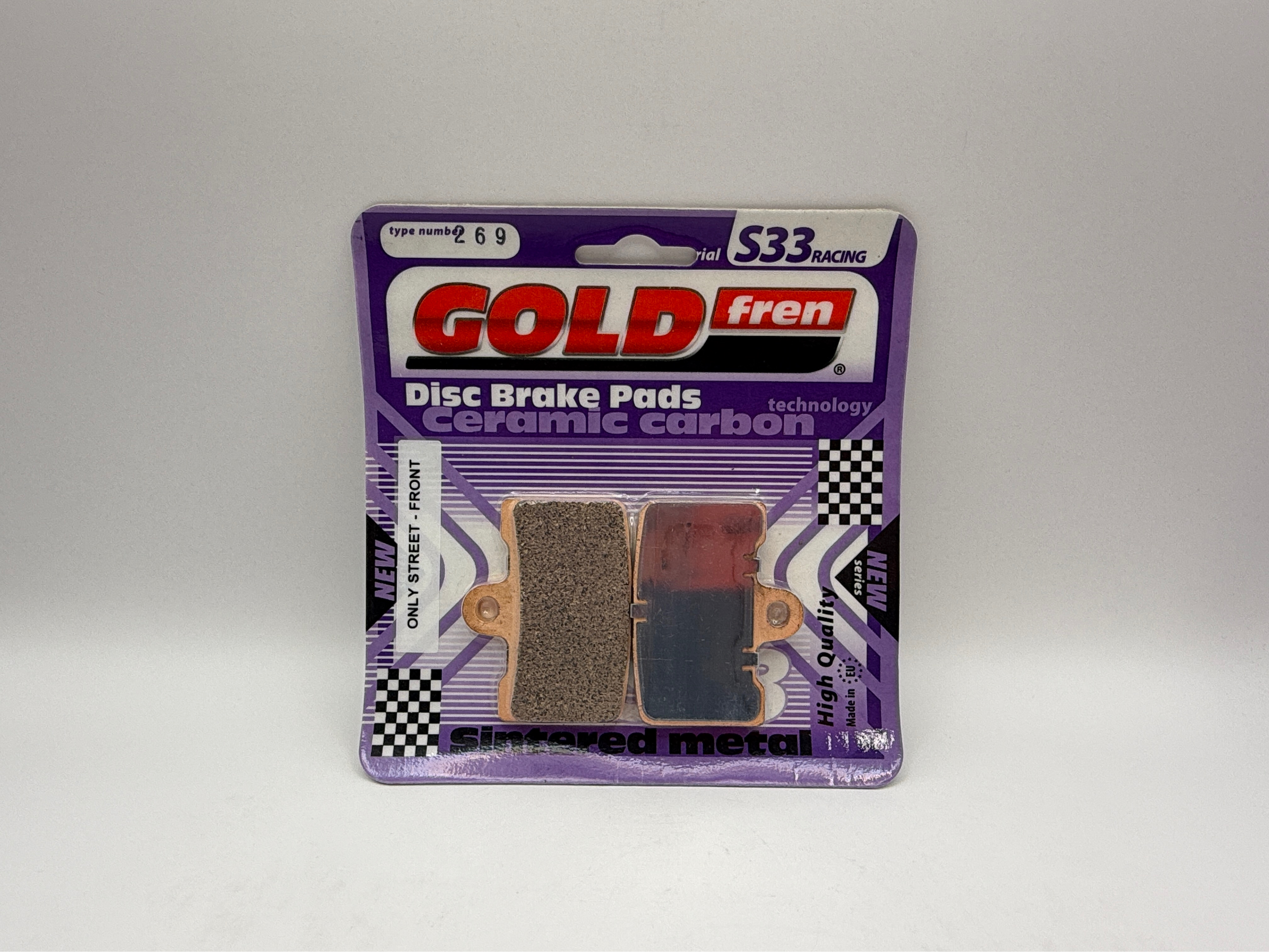 Goldfren S33-269,FA454/4 Buell 1125R 08 Front Pads Nissin Caliper