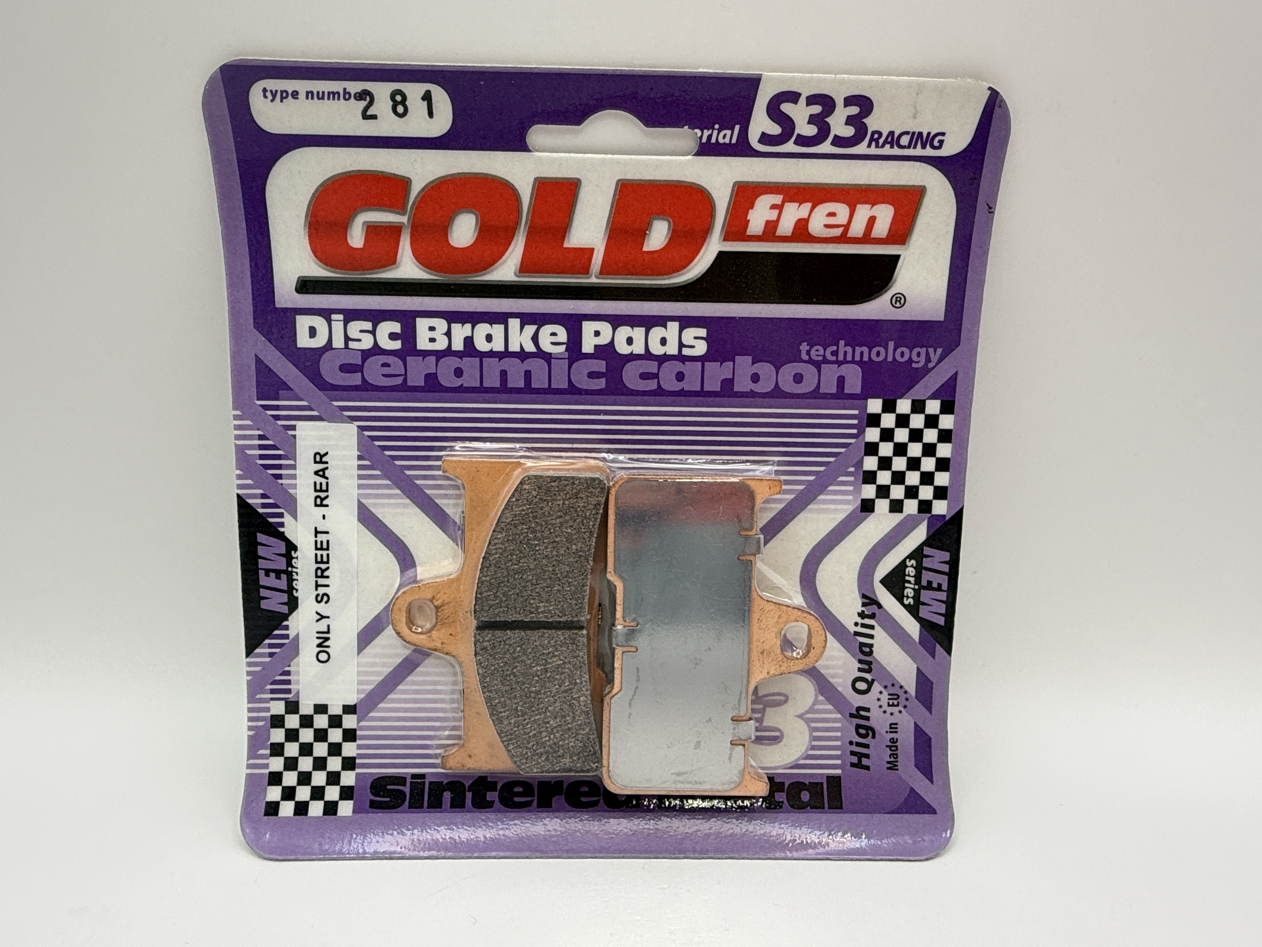 Goldfren S33-281,FA344 as fitted to Yamaha YFM660 02-08 Rear