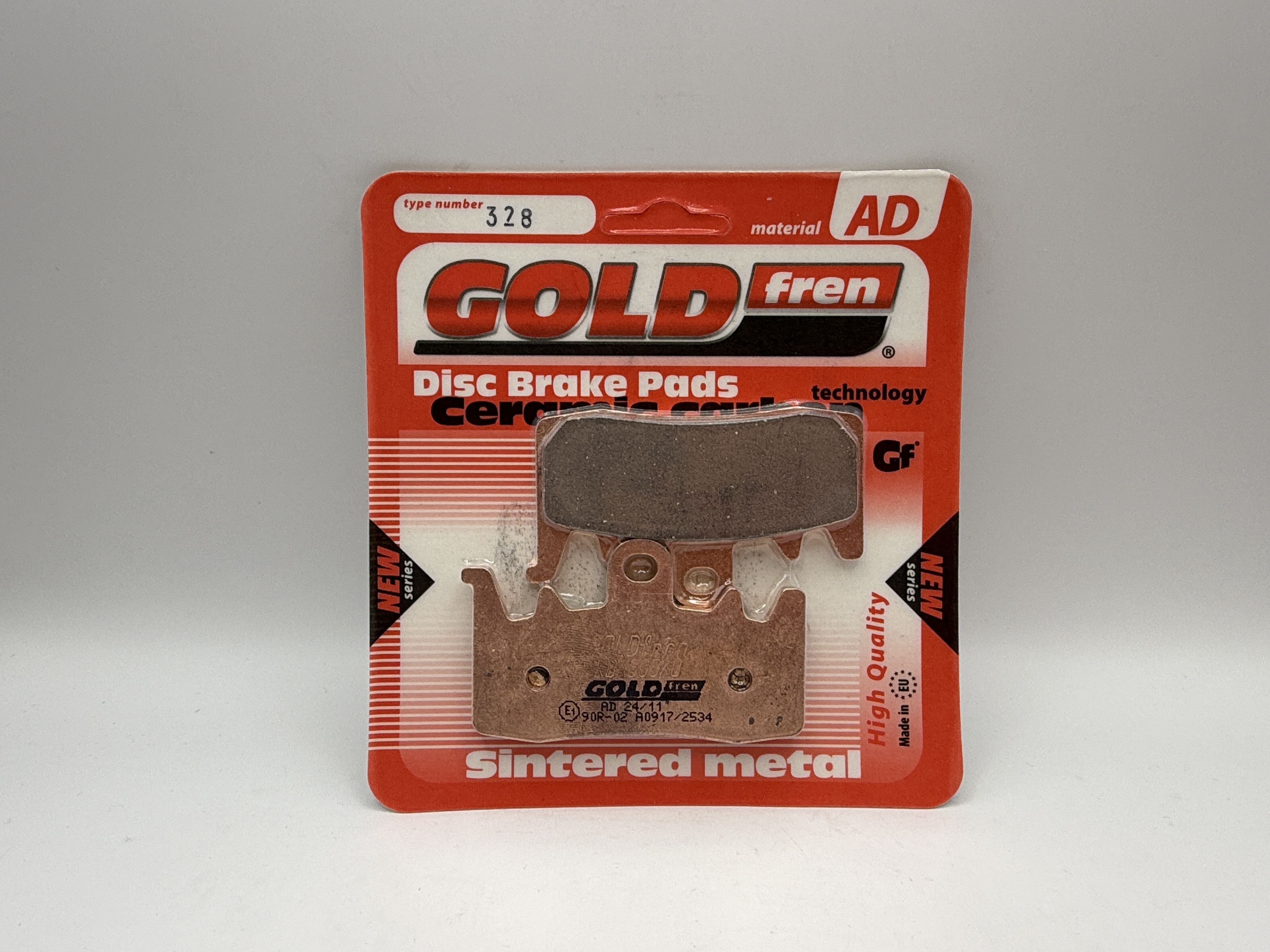 Goldfren AD328,FA630 as fittedto Ducati Hypermotard 821cc 13