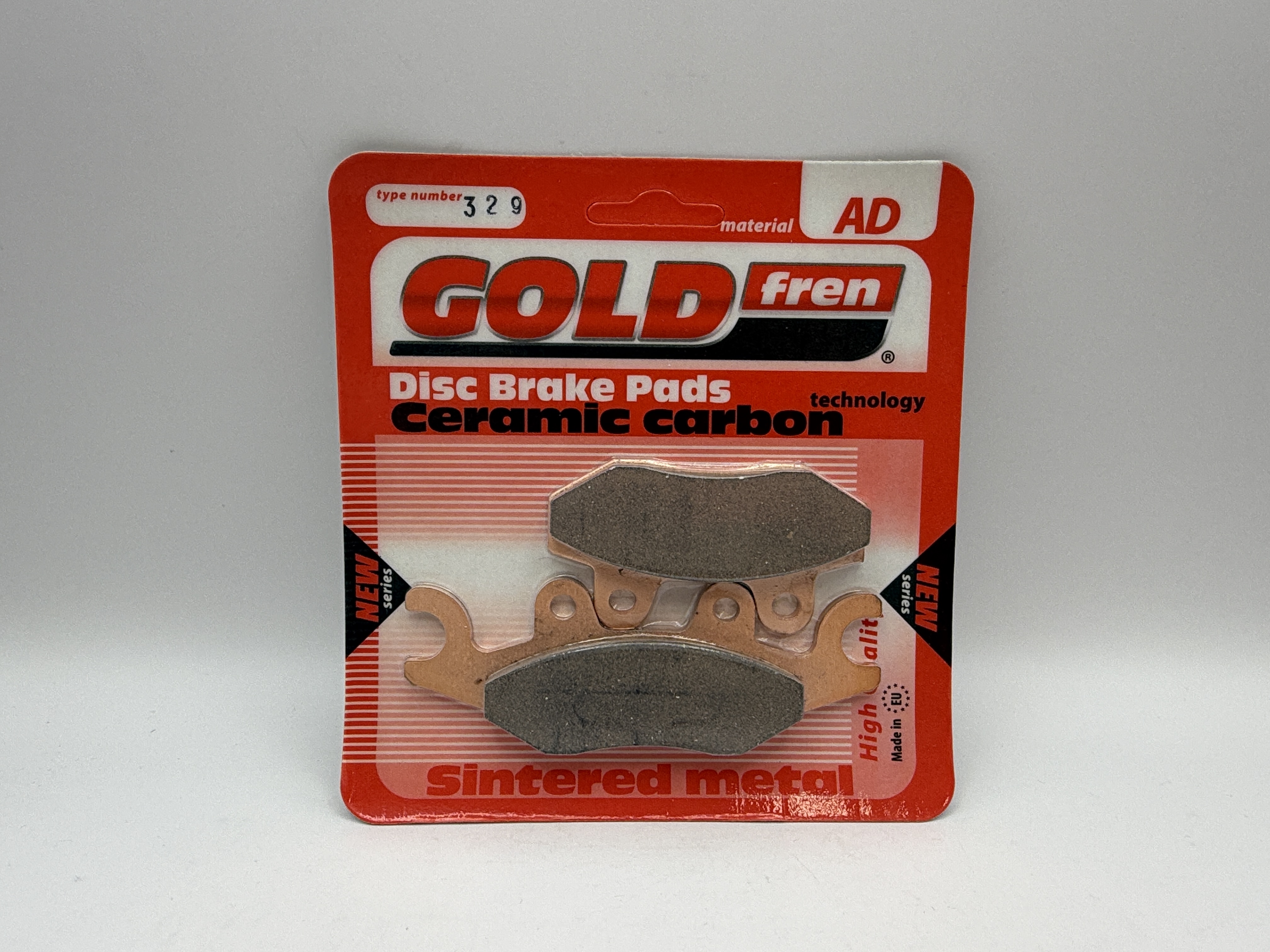 Goldfren AD329,FA484 as fitted to PGO BR500i 07-09
