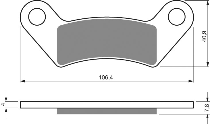 Goldfren AD413 Wilwood Z1505190 Caliper