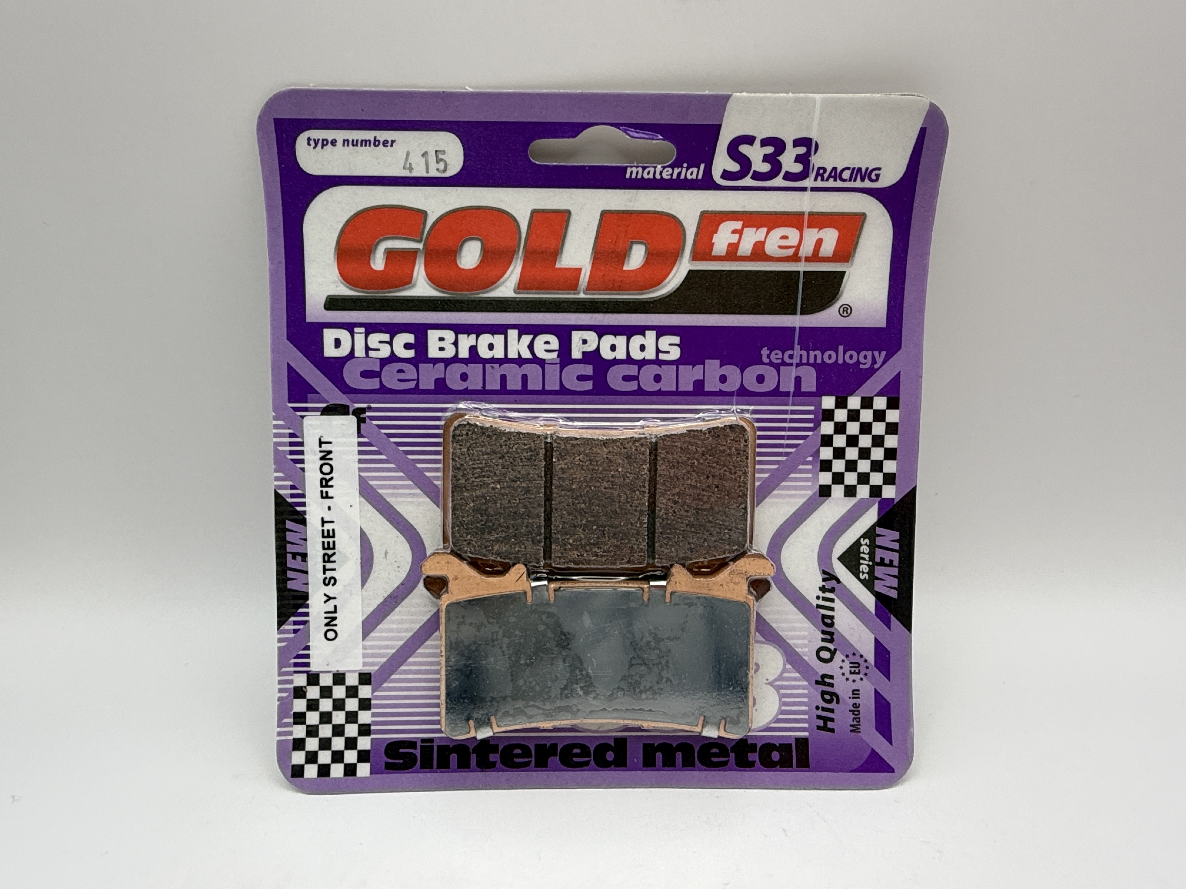 Goldfren S33-415, FA757 BMW M1000RR 21-22, Honda CBR1000RR Nissin Front Calipers 20-22