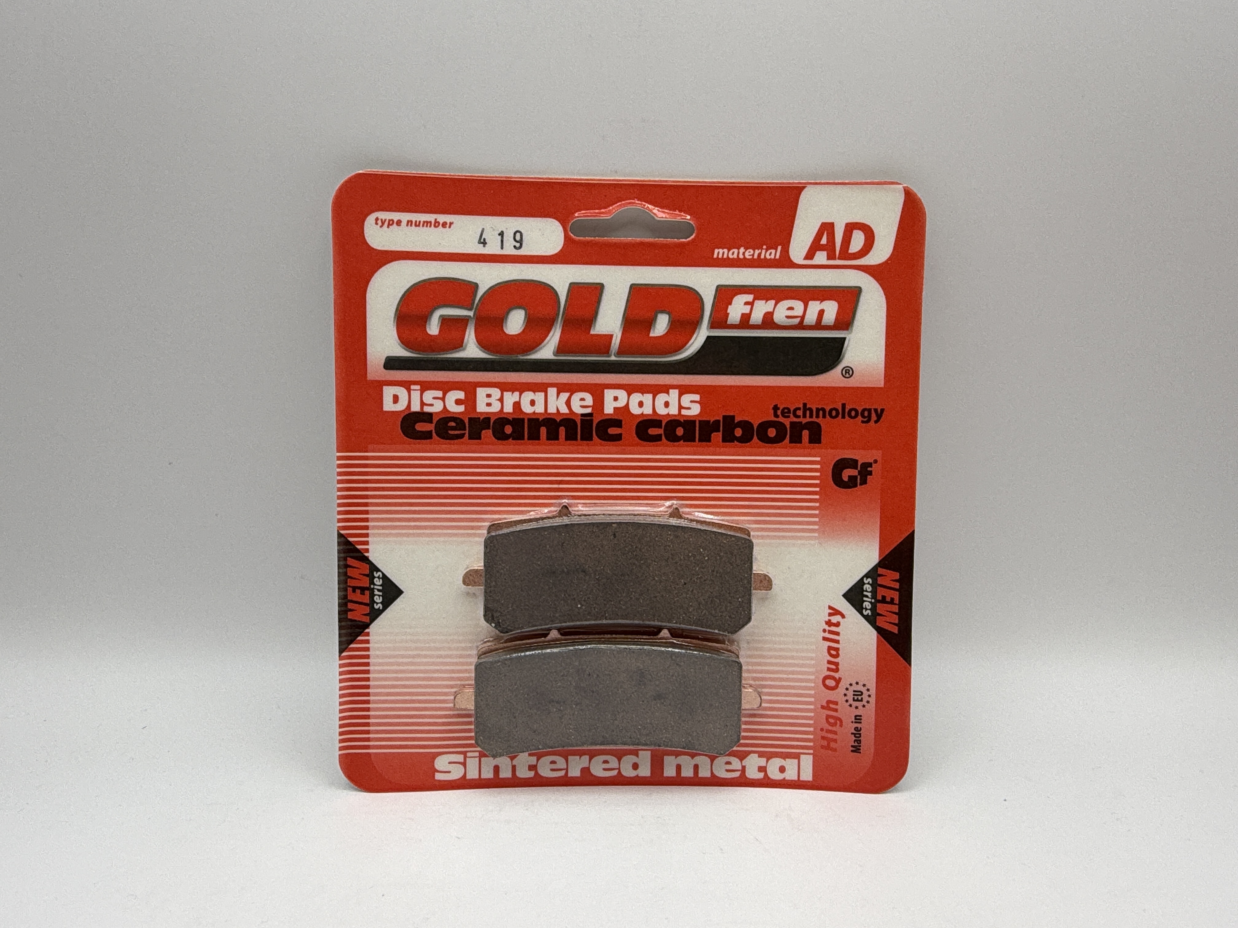 Goldfren AD419, SBS962 CF Moto NK250 2020, SR250 2021, CLX300 2022, NK300 2020, SR300 2021 (J Juan Fixed 2 Pot 82mm Radial Calipers)