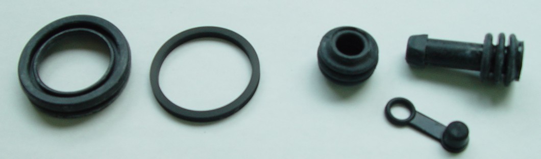 TourMax Brake Caliper Seal Rebuild Kit Front Kawasaki KX125 82-86, KDX200 86-92, KX500 83-86, KXT250A2, B1-2 Tecate 85-87, Rear Kawasaki EX500D 94-08, KL650B2-3 Tengai 90-91, KXT250A2, B1 85-86