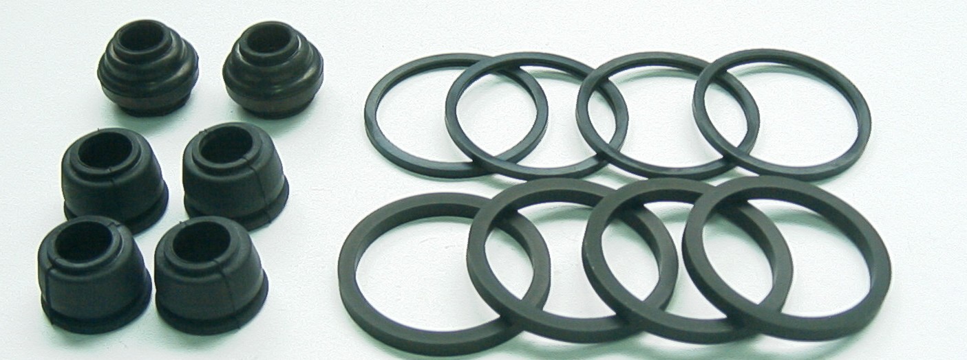 TourMax Brake Caliper Seal Rebuild Kit Front Honda CX500C 82, GL500 81-82, VF500F 84-86, CB650SC 83-85, GL650 Silverwing 83, VF700 Magna 84-86, CB750F 82, VF750 82-83, CB900F 81-82, CBX1000 81-82, CB1100F 83, GL1100 82, VT1100C Shadow 85-86
