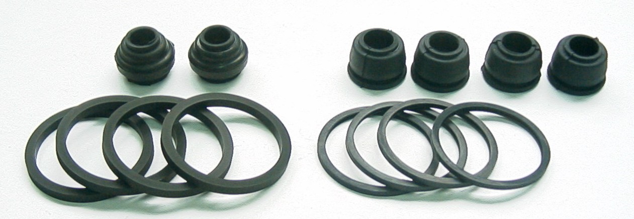 TourMax Brake Caliper Seal Rebuild Kit Front Honda CX500T 83, CX650T 83, CB750 Nighthawk 84-86, VF700F 84-85, VF750F 83-84, VF1000F 84-86, VF1100C 83-86, VF1100S 84-85