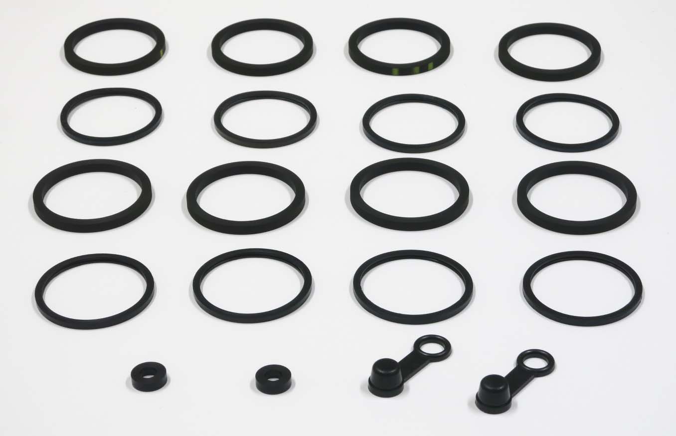 TourMax Brake Caliper Seal Rebuild Kit Front Honda CB400SF 02-05, CBR900RE 01, RVT1000R 02-06