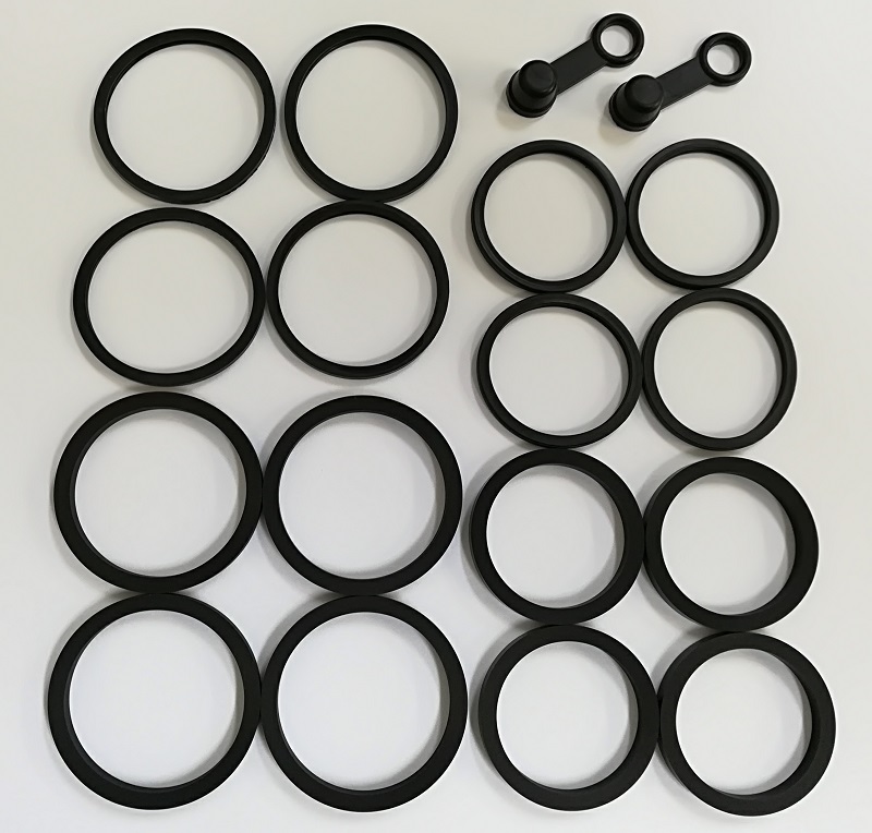 TourMax Brake Caliper Seal Rebuild Kit Front Yamaha FZR400RR (3TJ) 90, 94