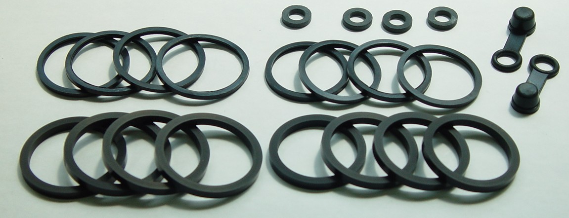 TourMax Brake Caliper Seal Rebuild Kit Front Suzuki GSX-R600 97-00, GSF650 Bandit 07-12, GSX650F 08-12, SV650A 19, TL1000S 97-01, GSF1250 Bandit 07-16